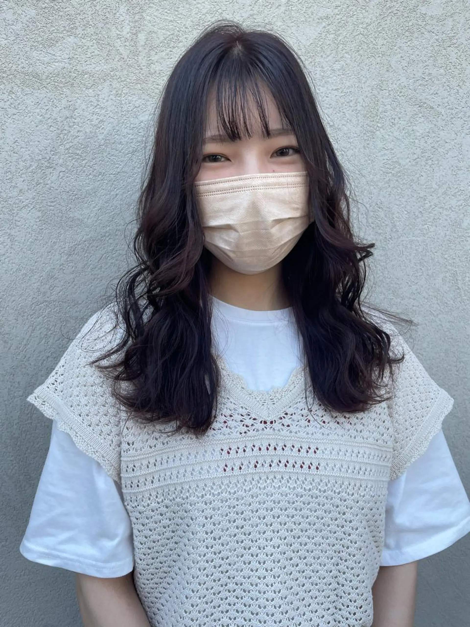 ロング カラー 渡辺 瑠美のヘアスタイル