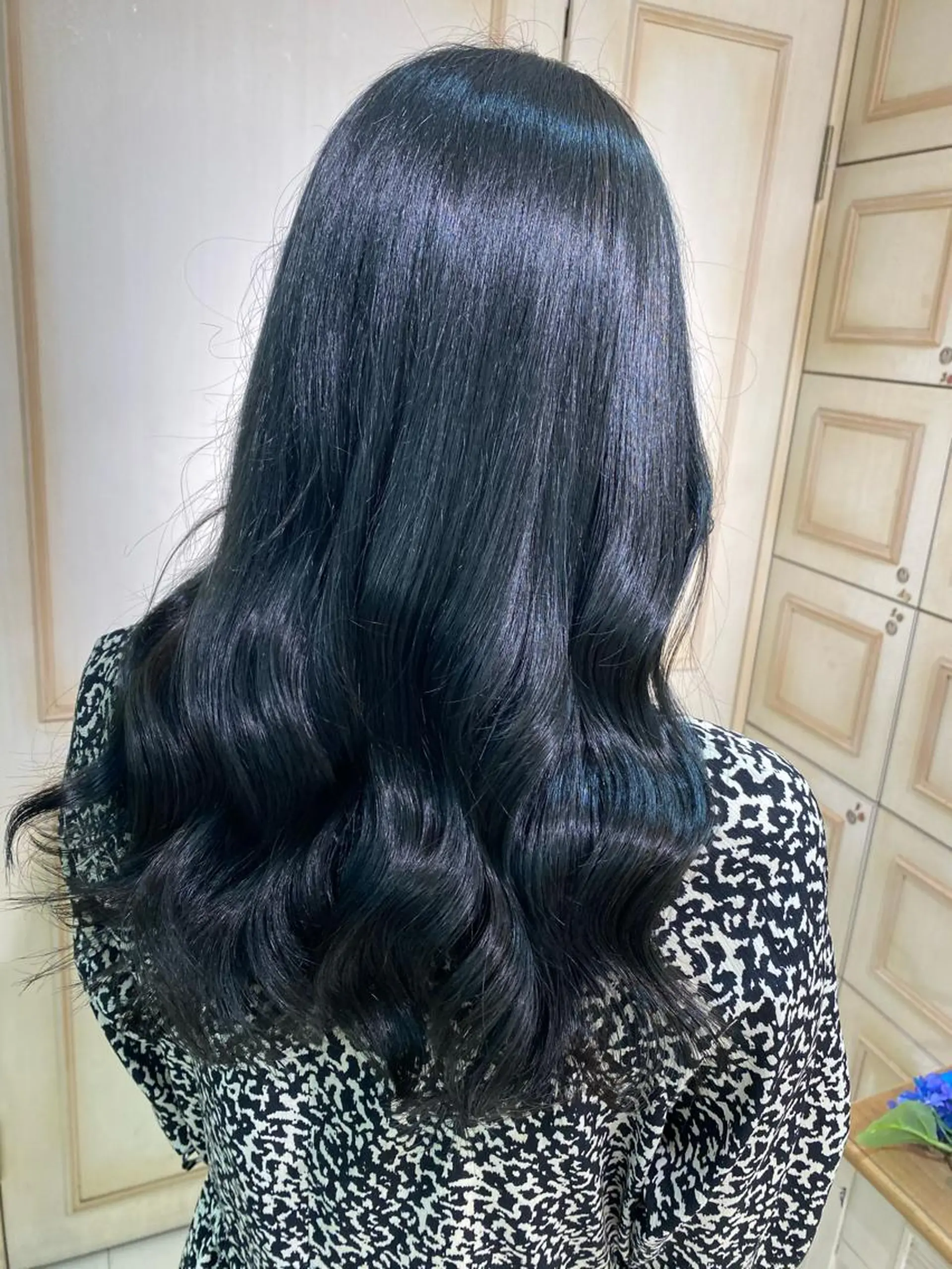 ロング カラー ヘアアレンジ 透明感カラー 古山 結季🌙🖤のヘアスタイル