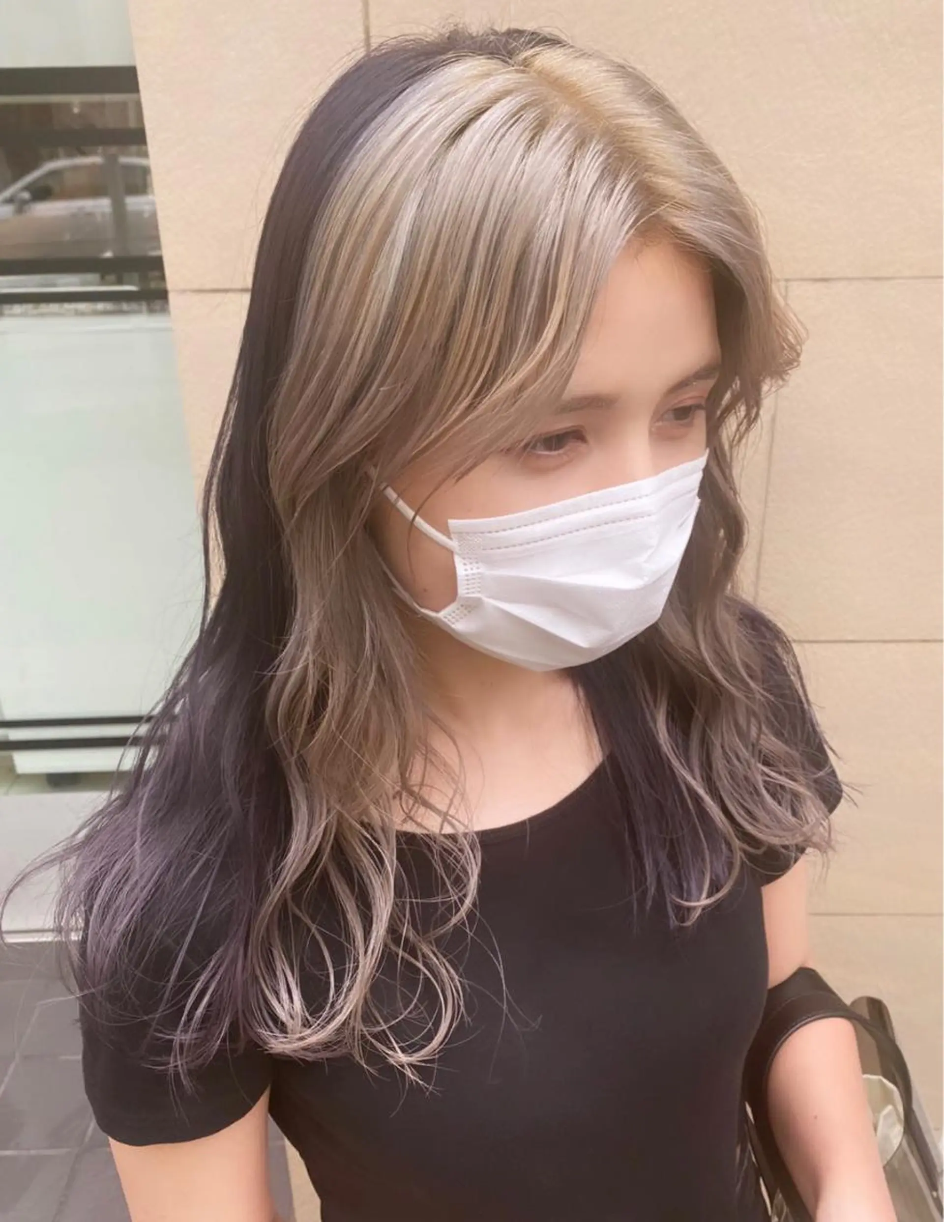 ロング カラー ヘアアレンジ マツエク・マツパ TSUNA 🌙 Lim 五反田のマツエク・マツパデザイン