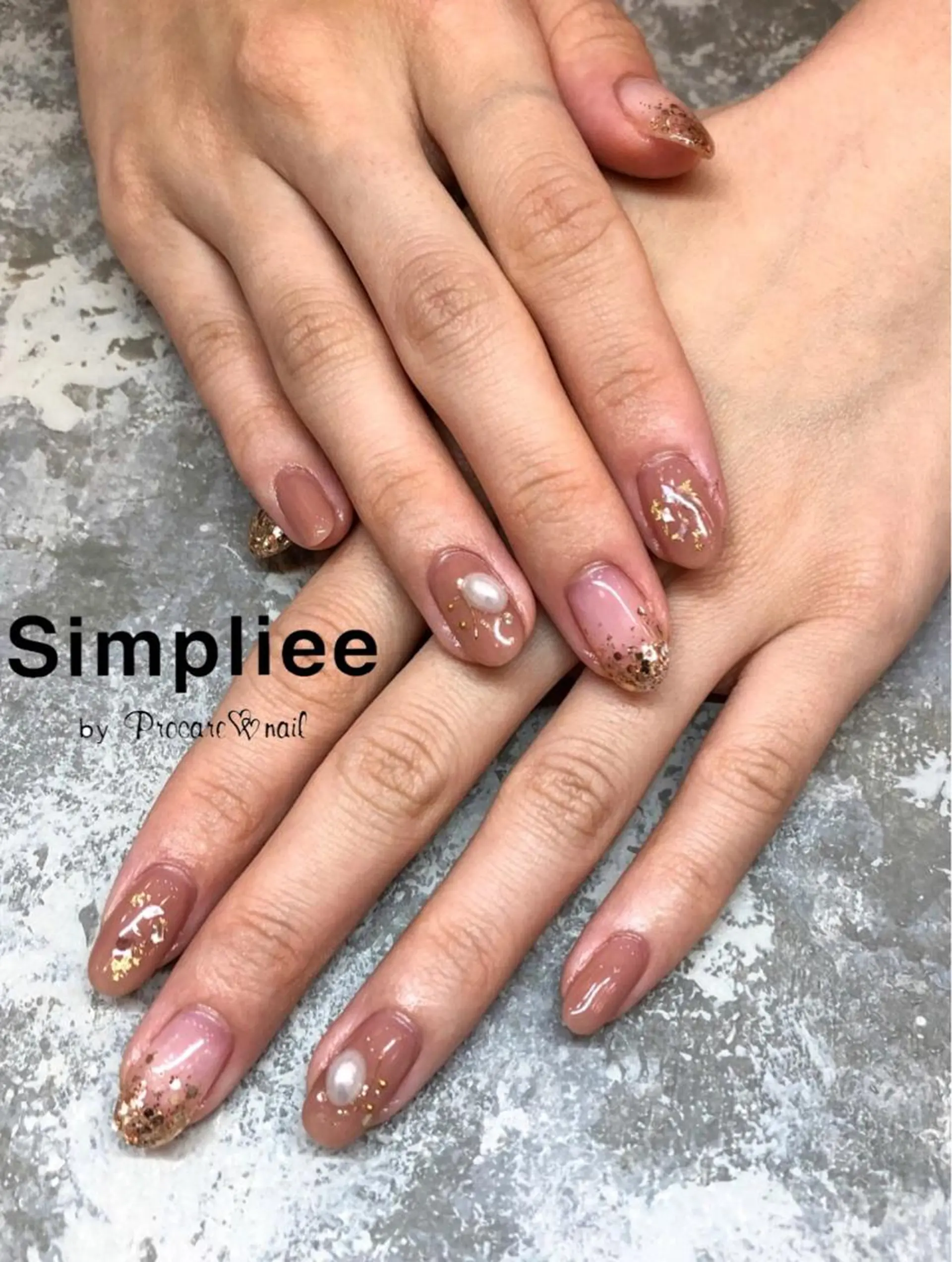 ネイル ハンドネイル Nail&Beaut yコルン 長坂のネイルデザイン