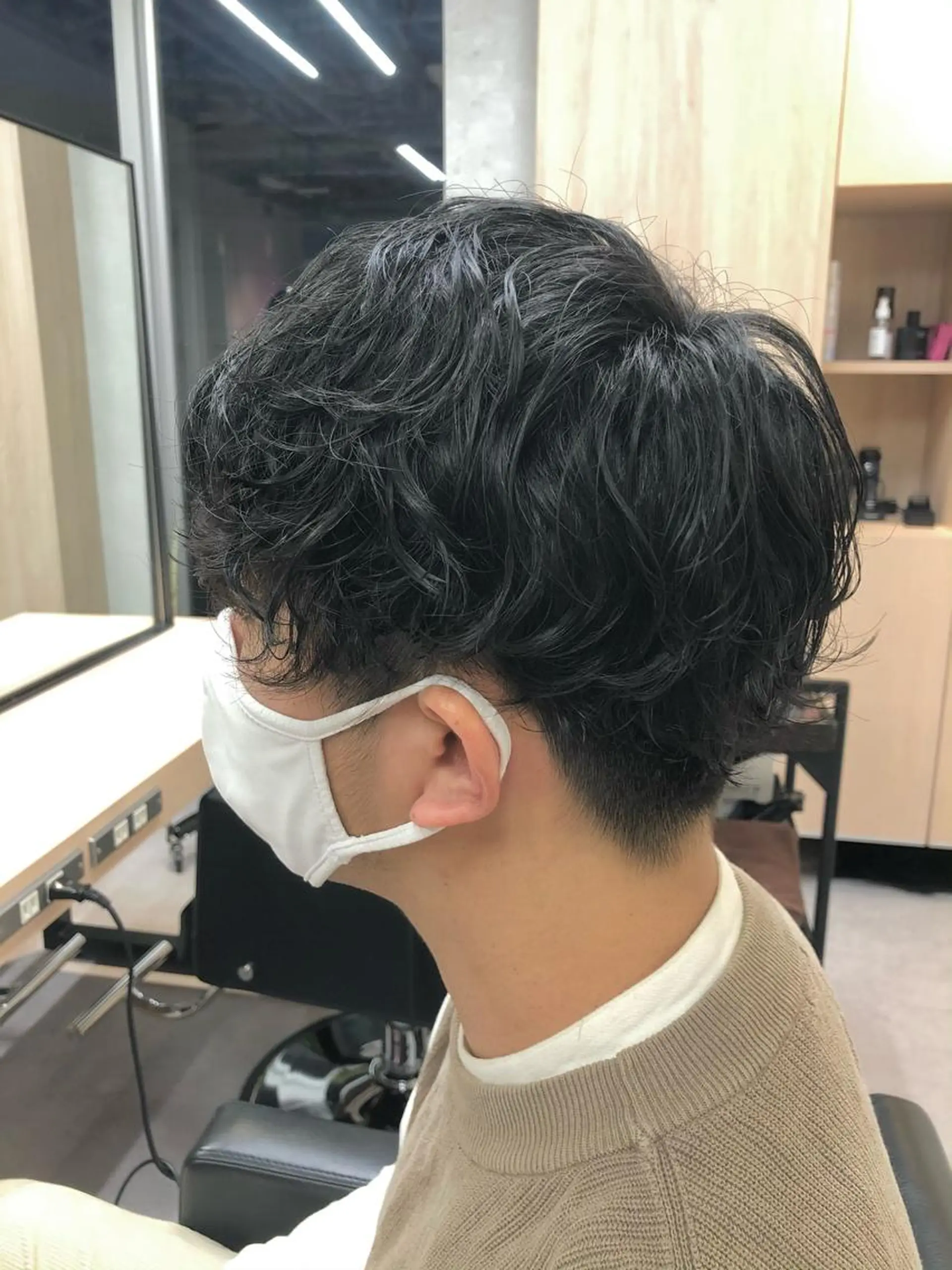 パーマ メンズ カット パーマ トリートメント 🪞個室サロン/韓国 艶髪/keito🪞のヘアスタイル