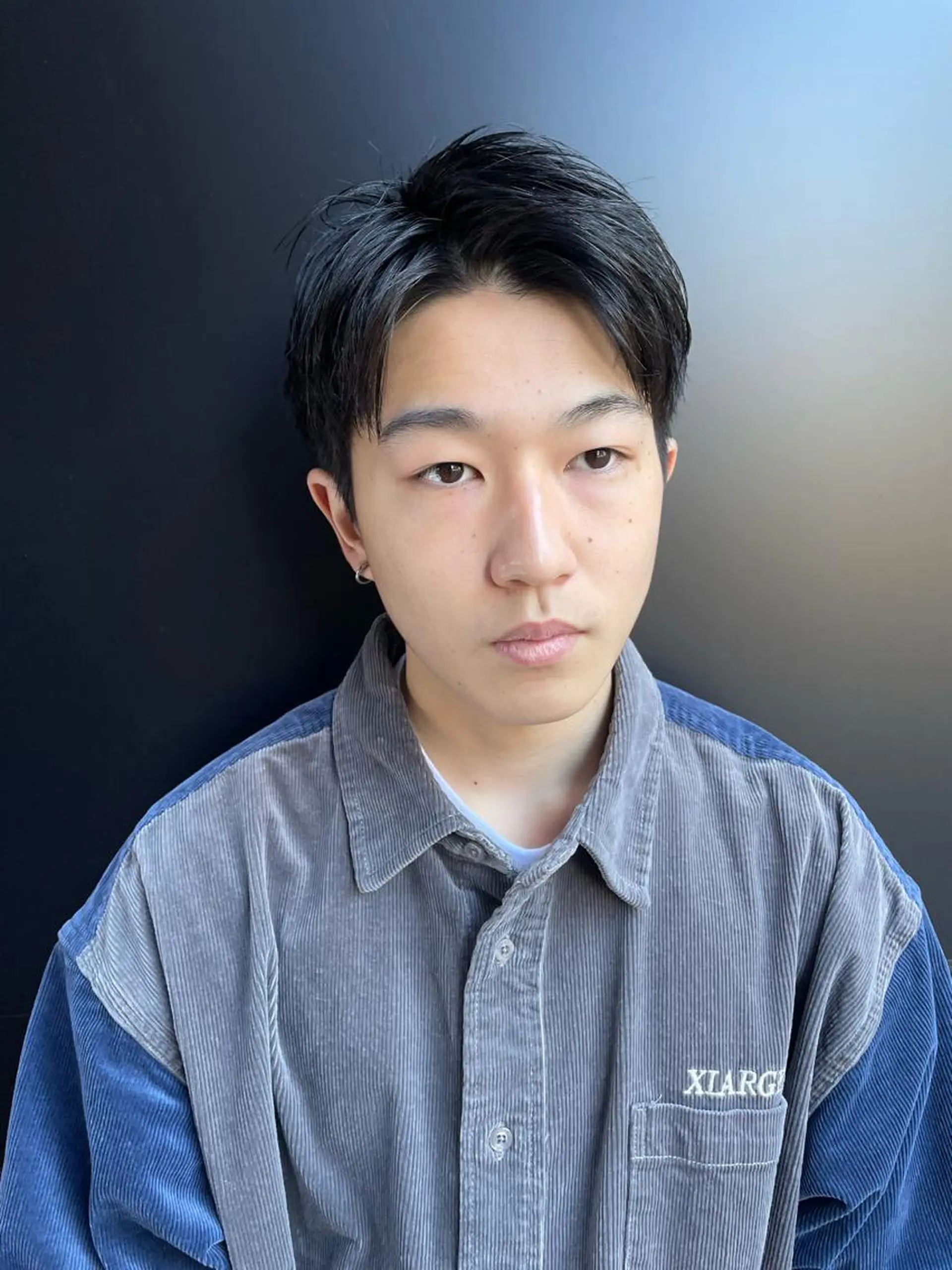 メンズ メンズブリーチ フェードカット メンズハイライト メンズインナーカラー マッシュウルフ カット スパイキーパーマ 柏NO1 藤本葉のヘアスタイル