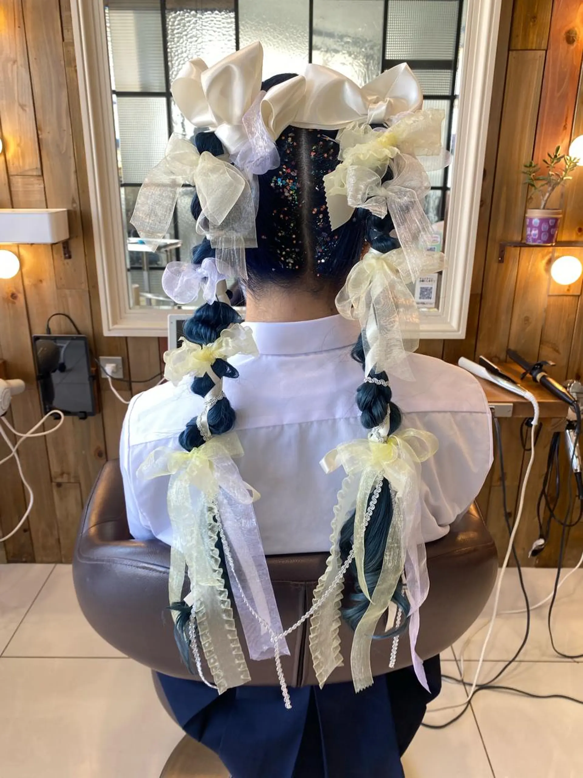 ヘアアレンジ riho/ブリーチ/ デザインカラー/辻堂のヘアスタイル