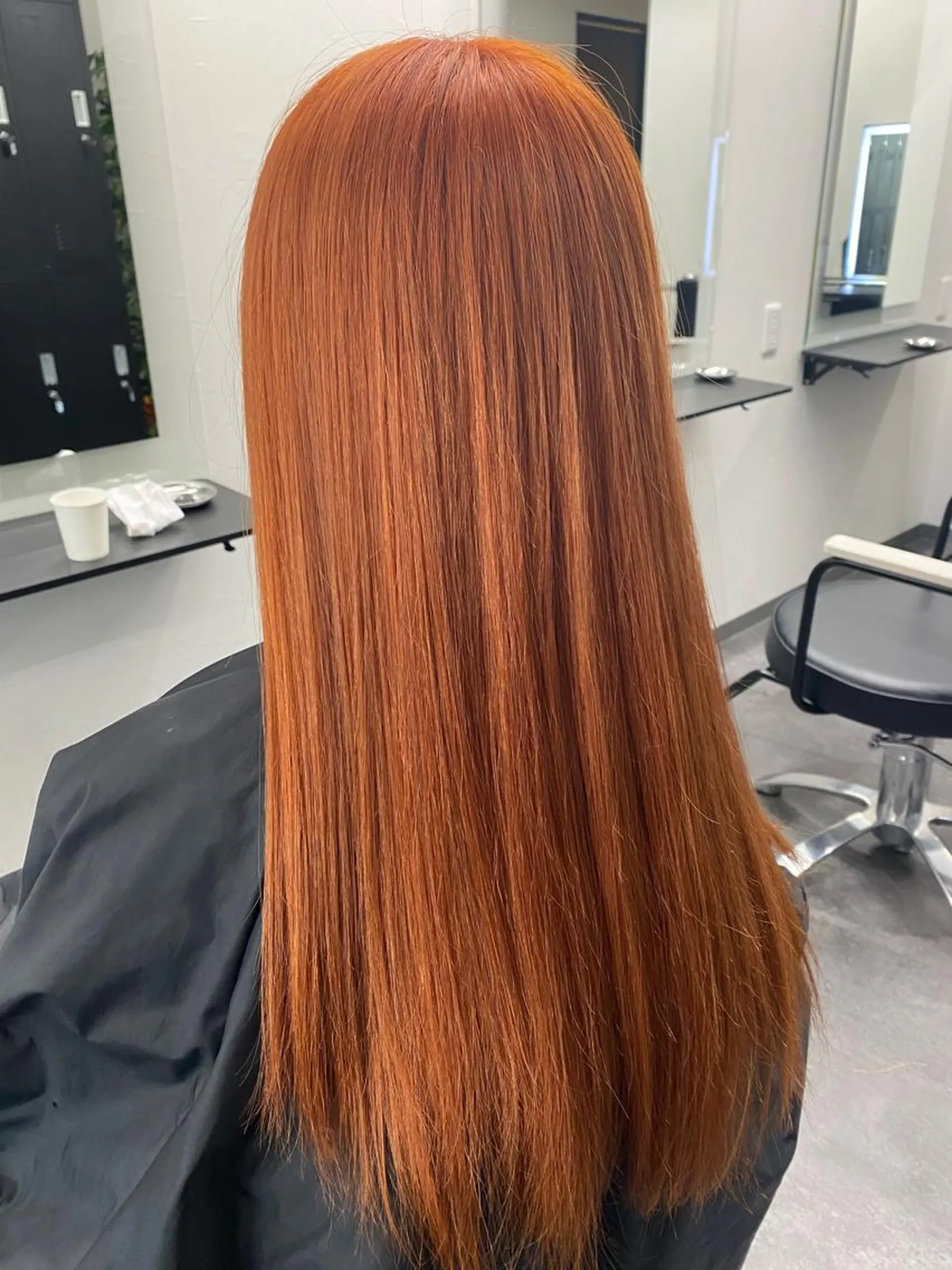 カラー ブリーチ オレンジ 🫧似合わせデザイン 🫧MIKU🪼のヘアスタイル