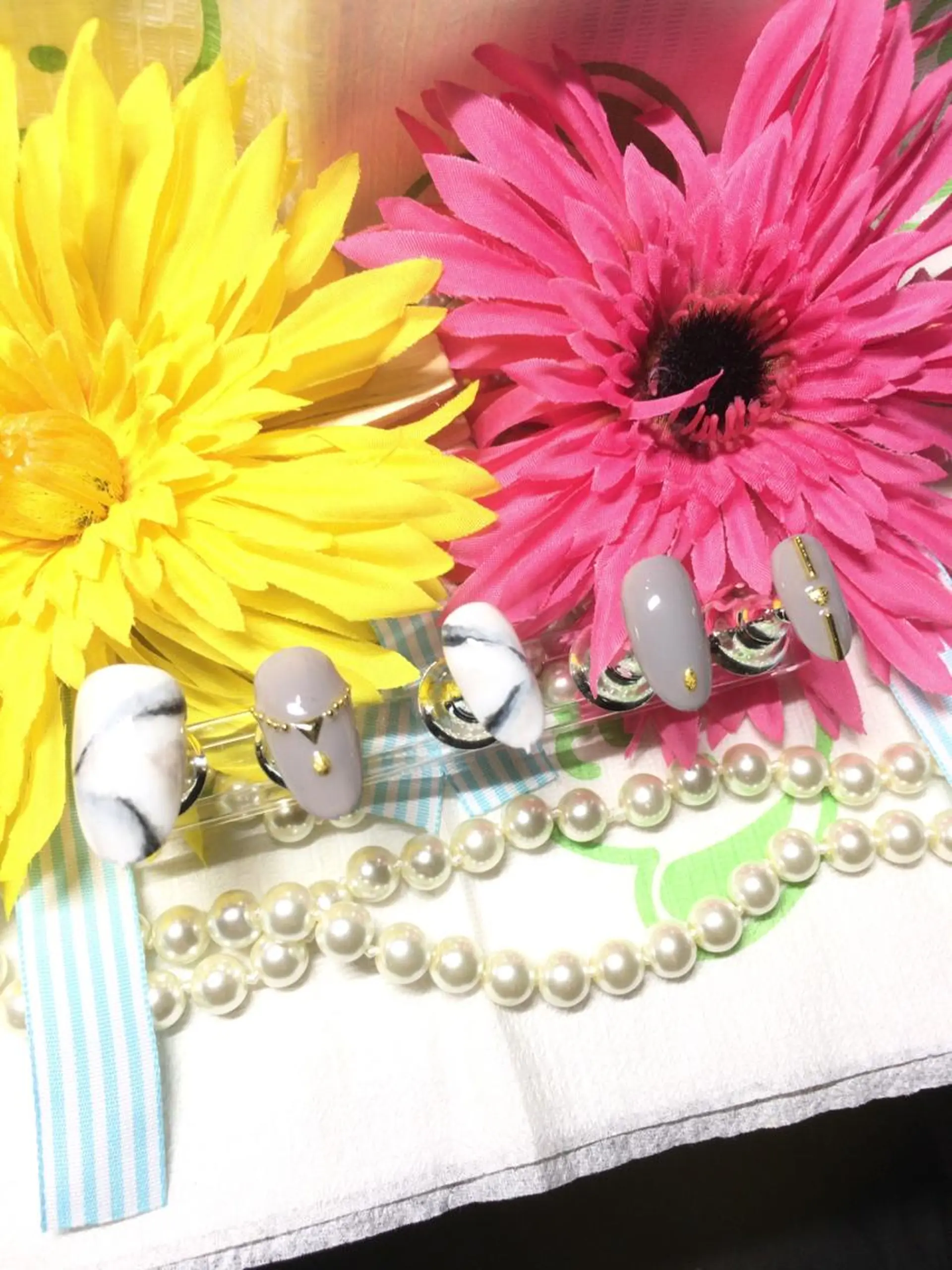 ネイル 大理石ネイル(マーブル) ハンドネイル ハンドケア ネイルサロン HARRYS所属・ネイル･脱毛サロン HARRYSのエステ・リラクイメージ