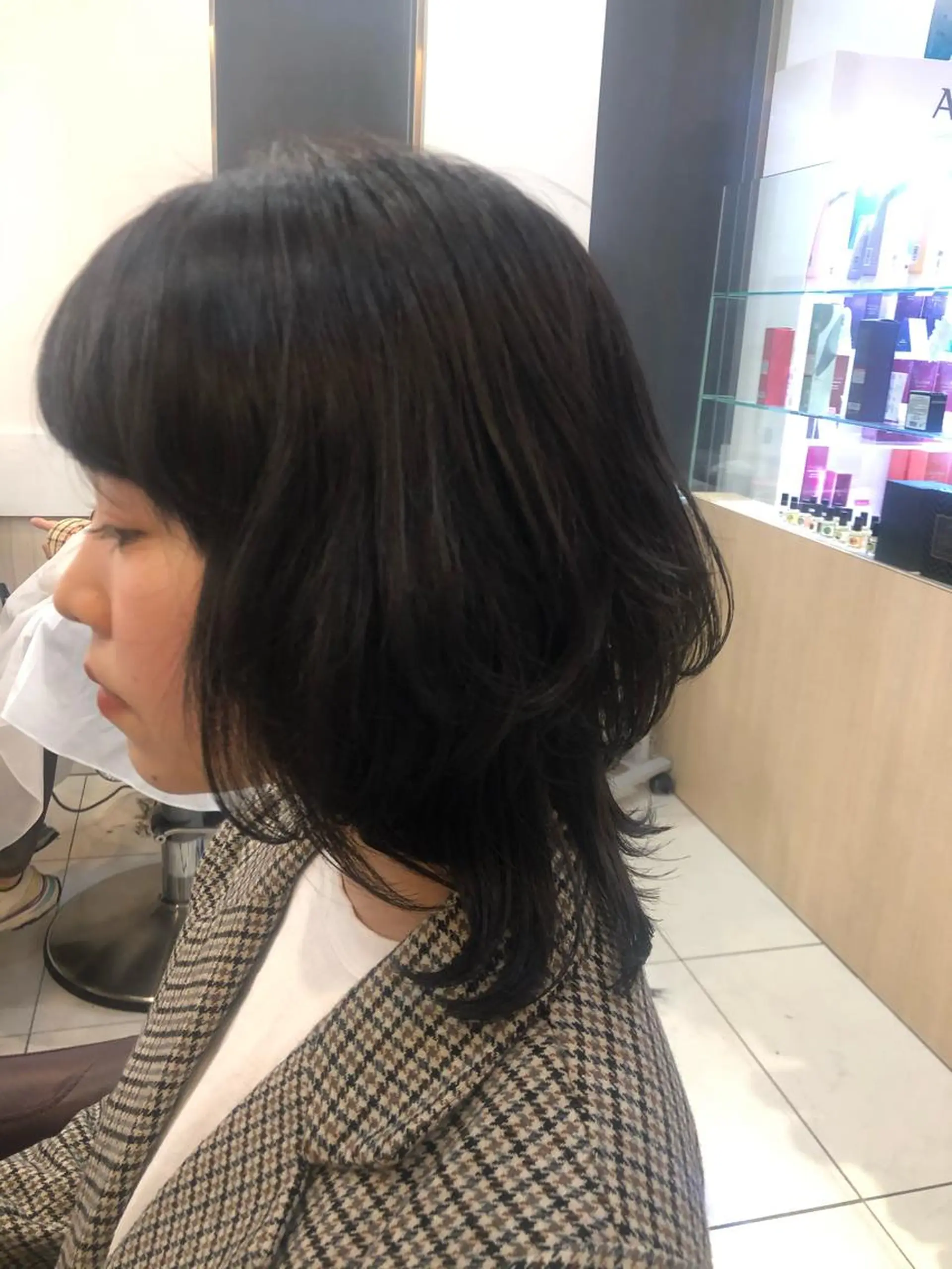 ミディアム カラー パーマ リリー /Men's/パーマのヘアスタイル