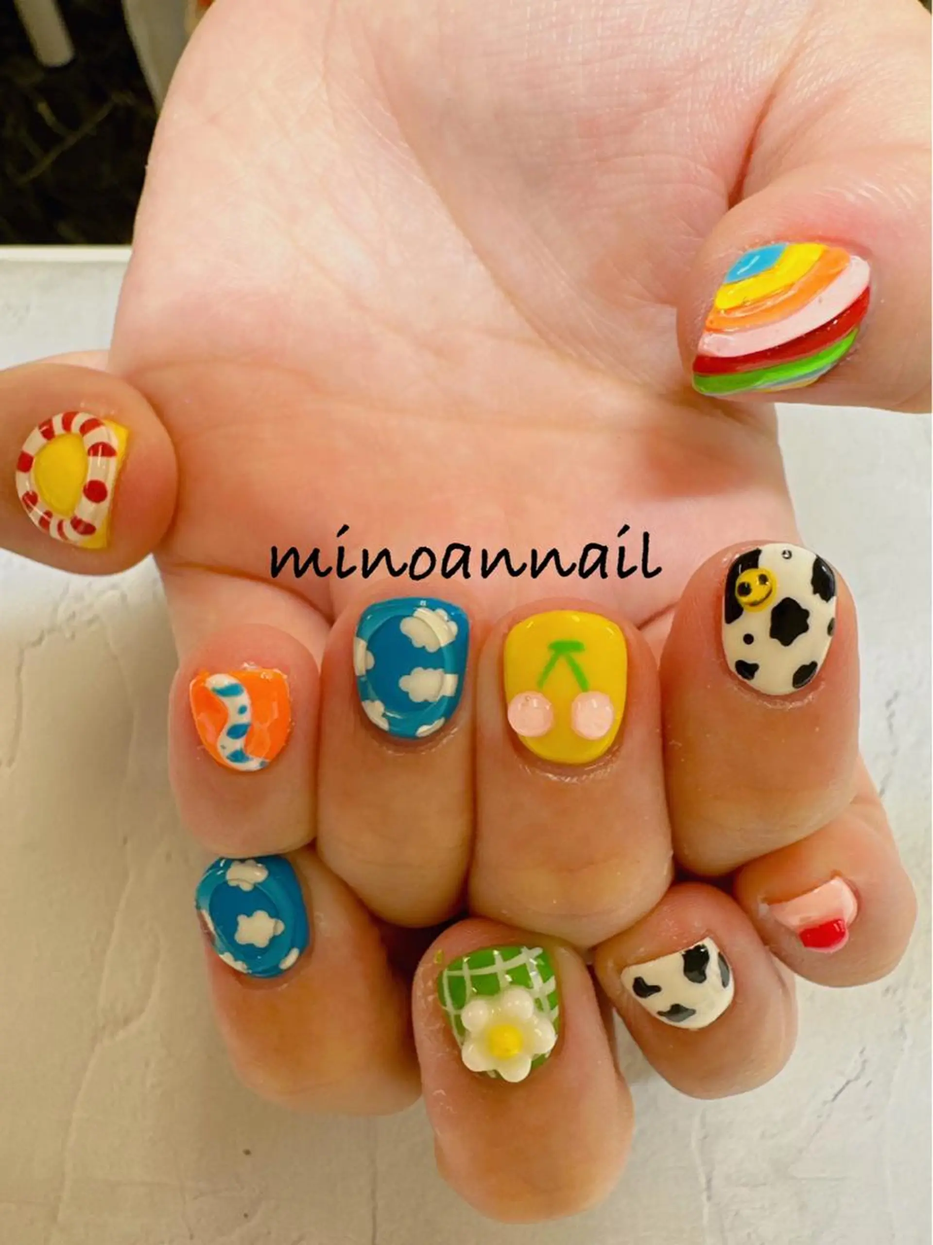 ネイル 美ノ庵ネイルサロン メトロポリタン前店のネイルデザイン