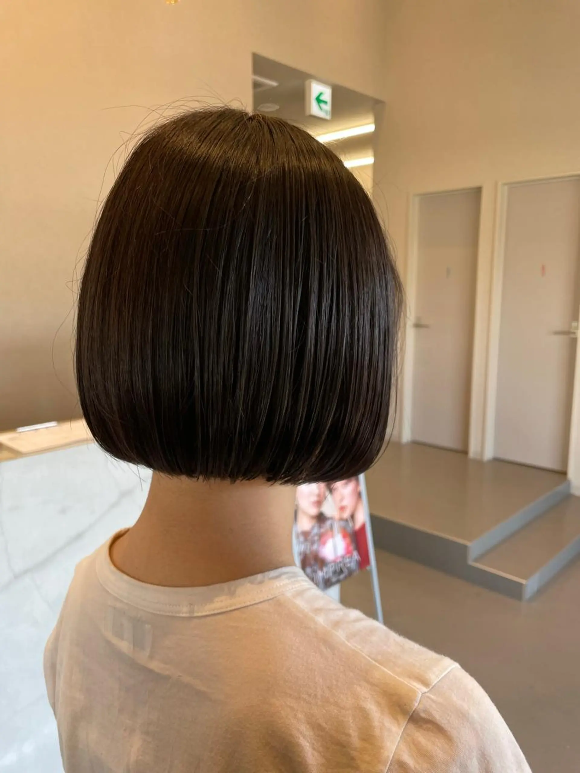 ショート ボブ 福田 拓人のヘアスタイル
