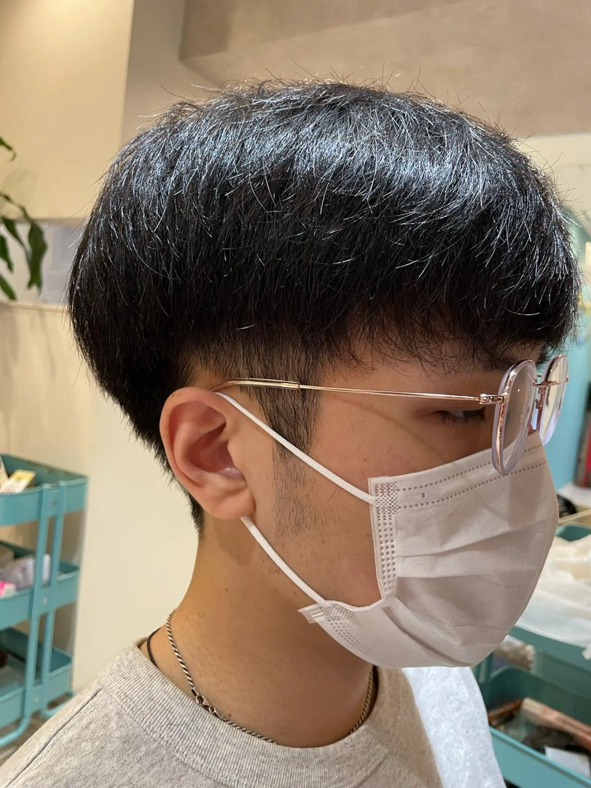 メンズ マッシュ Lian山田 駿のヘアスタイル