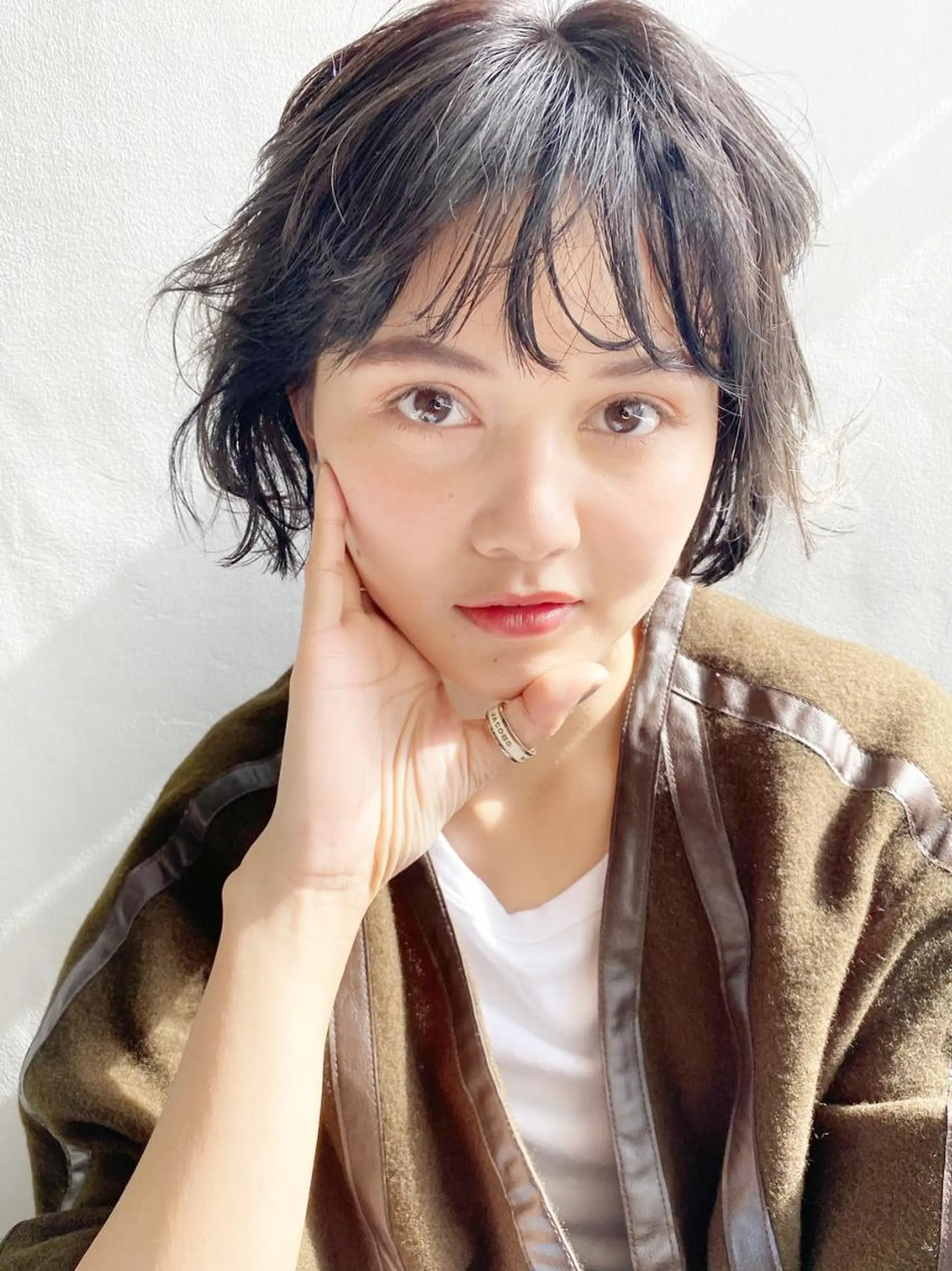 ショート カラー パーマ ヘアアレンジ ボブ ITbyALBUM 浦和店のヘアスタイル