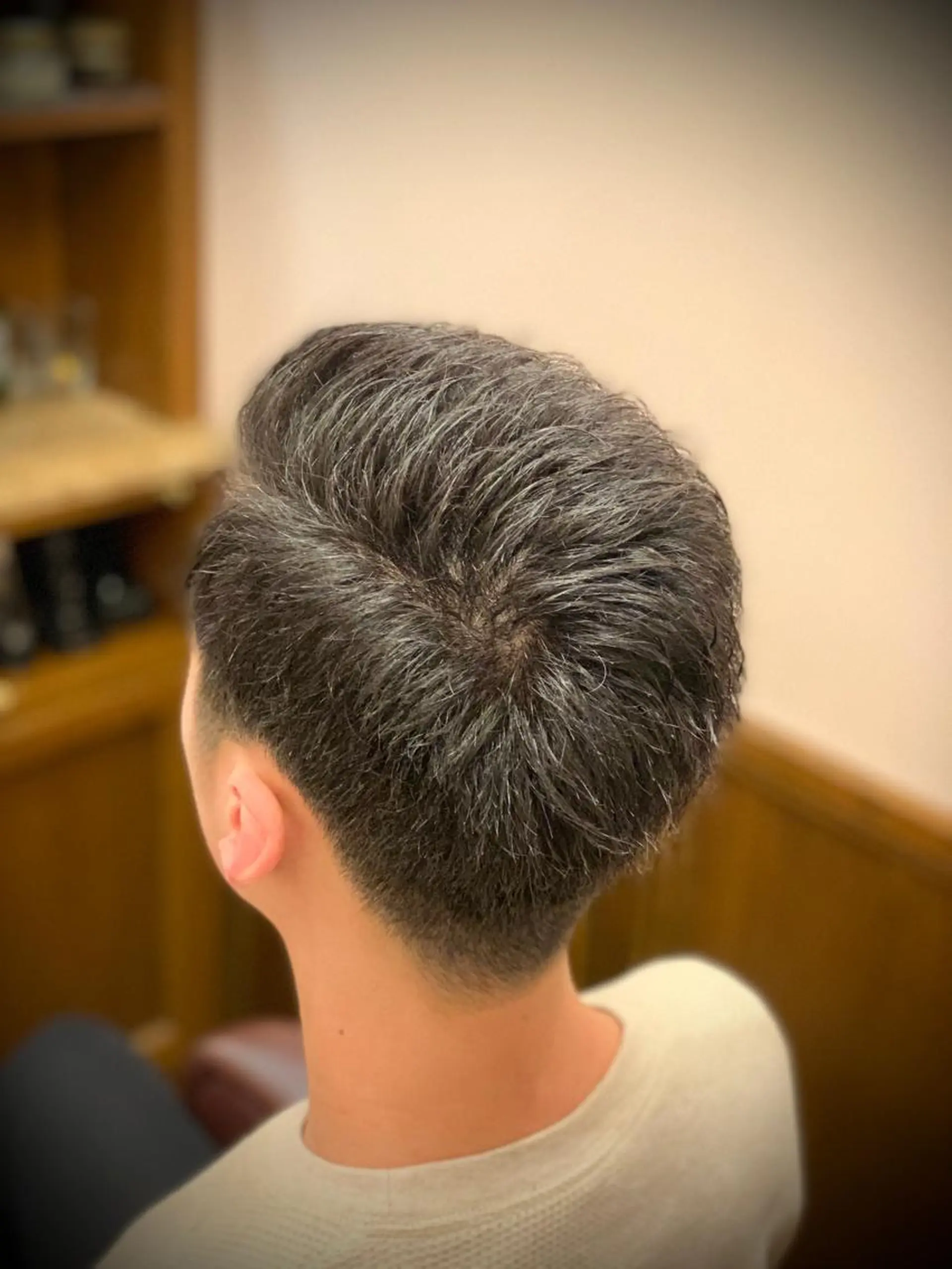 ショート HIRO銀座　バーバーショップ大宮所属・ヒロ銀座 林のヘアスタイル