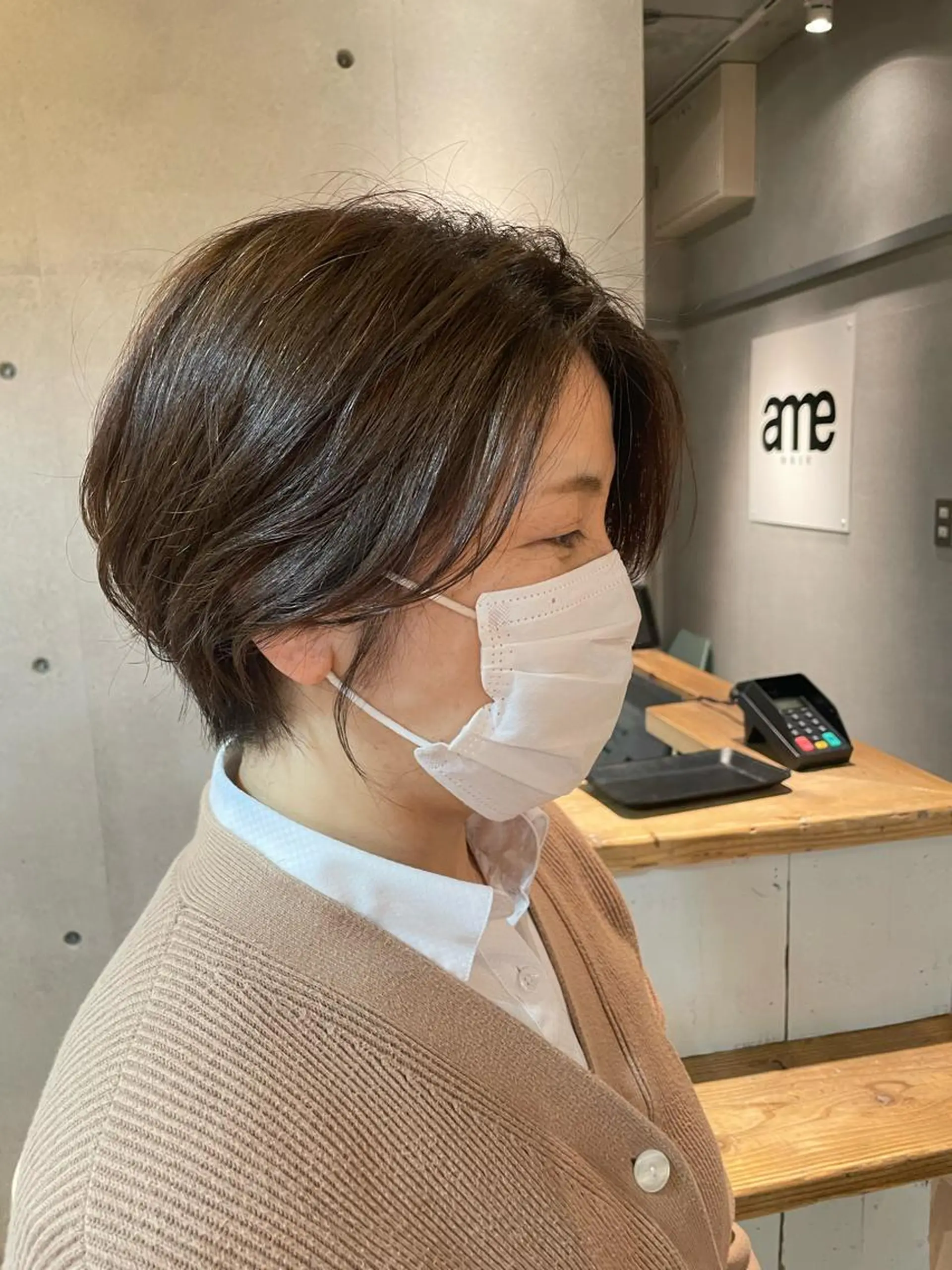 ショート カラー カット ヘアカラー しのはら まどかのヘアスタイル