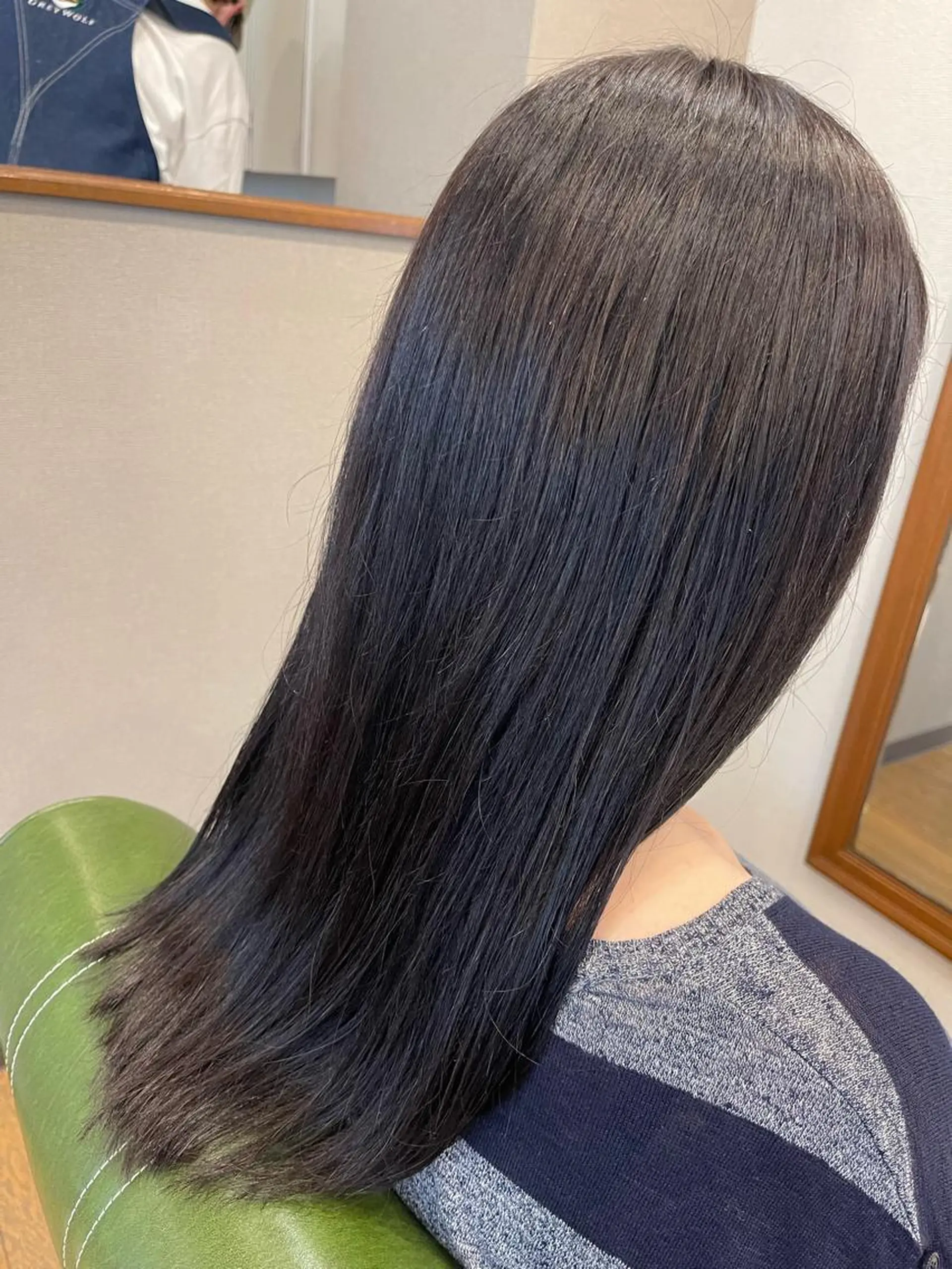 ロング カラー ロング 髪質改善/カラー 🖤‎🤍川島のヘアスタイル