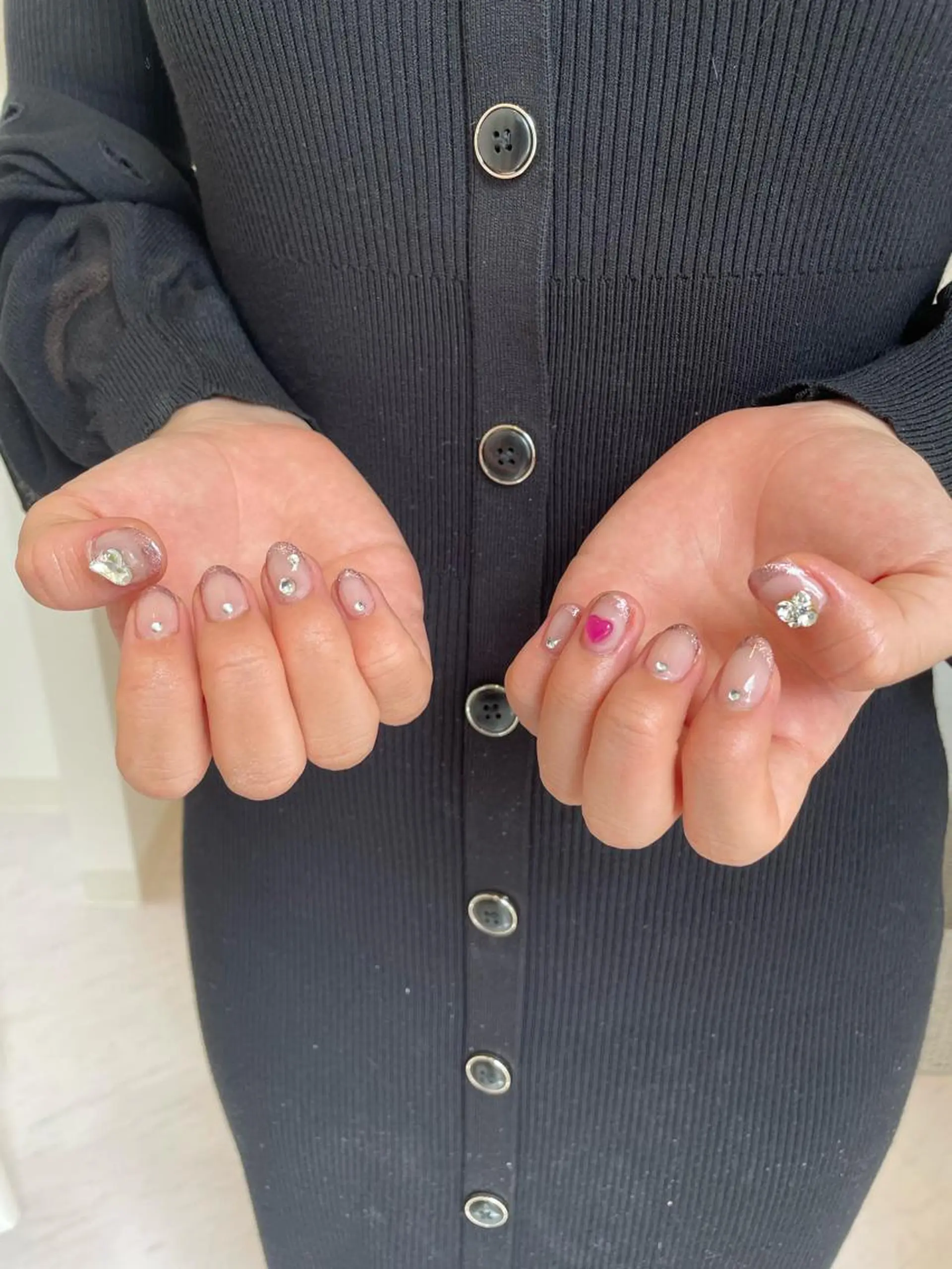 ネイル 束感まつ毛/ネイル/ LED♥KIRARAのマツエク・マツパデザイン