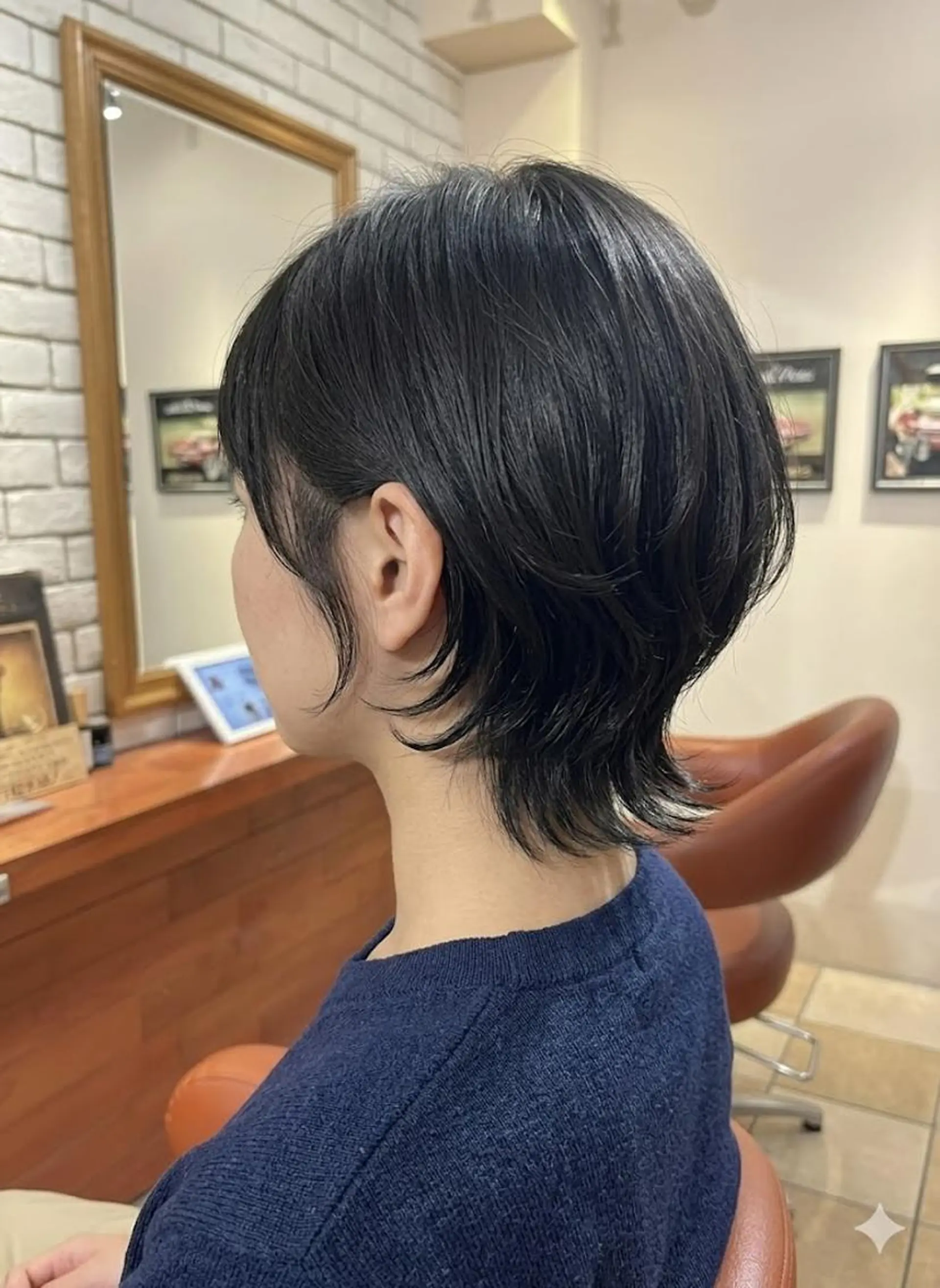 ショート レイヤーカット 外ハネヘア ウルフカット カット トリートメント flencia 丸 和博｜カットのヘアスタイル