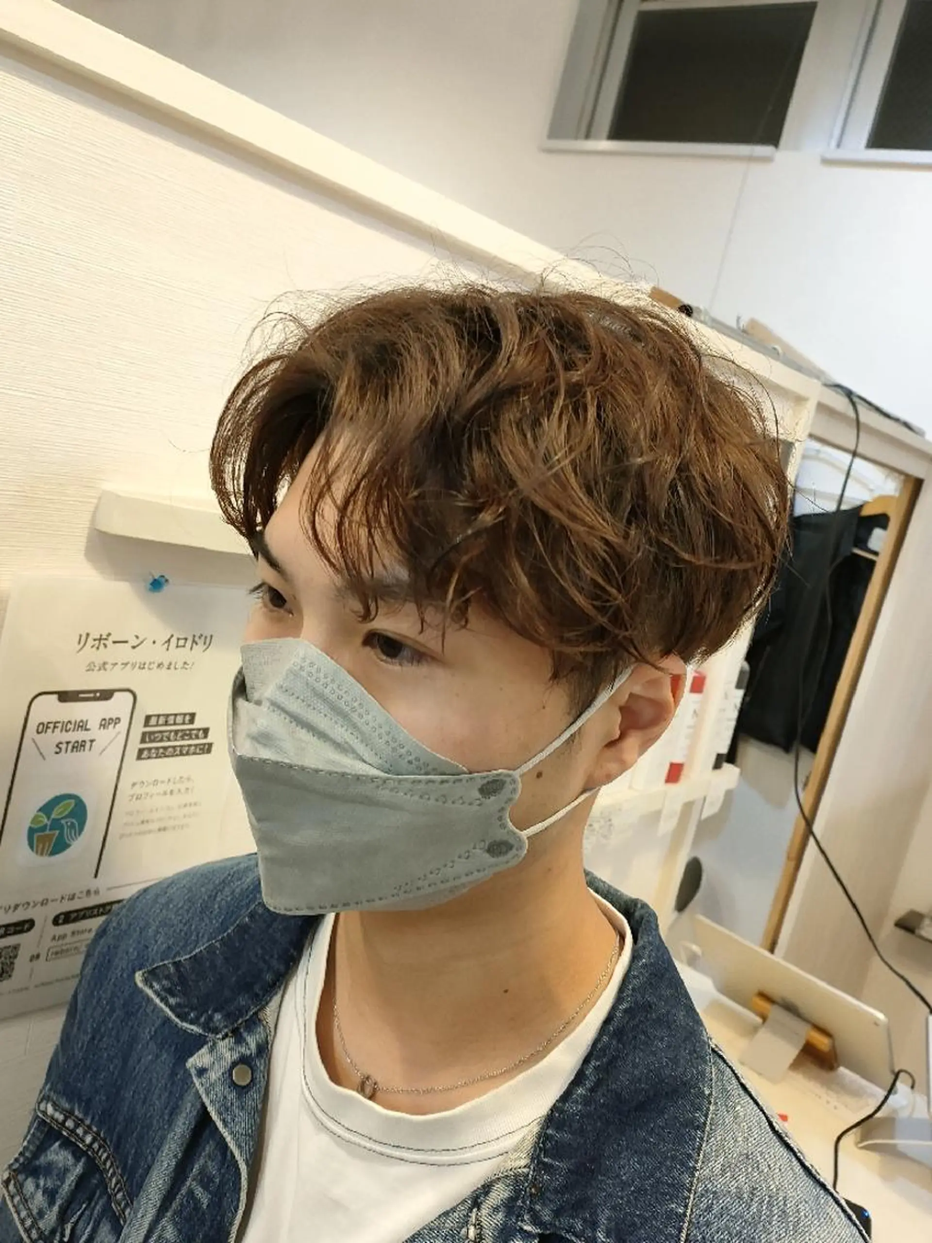 パーマ スパイラルパーマ パーマ コウスケ rebornのヘアスタイル