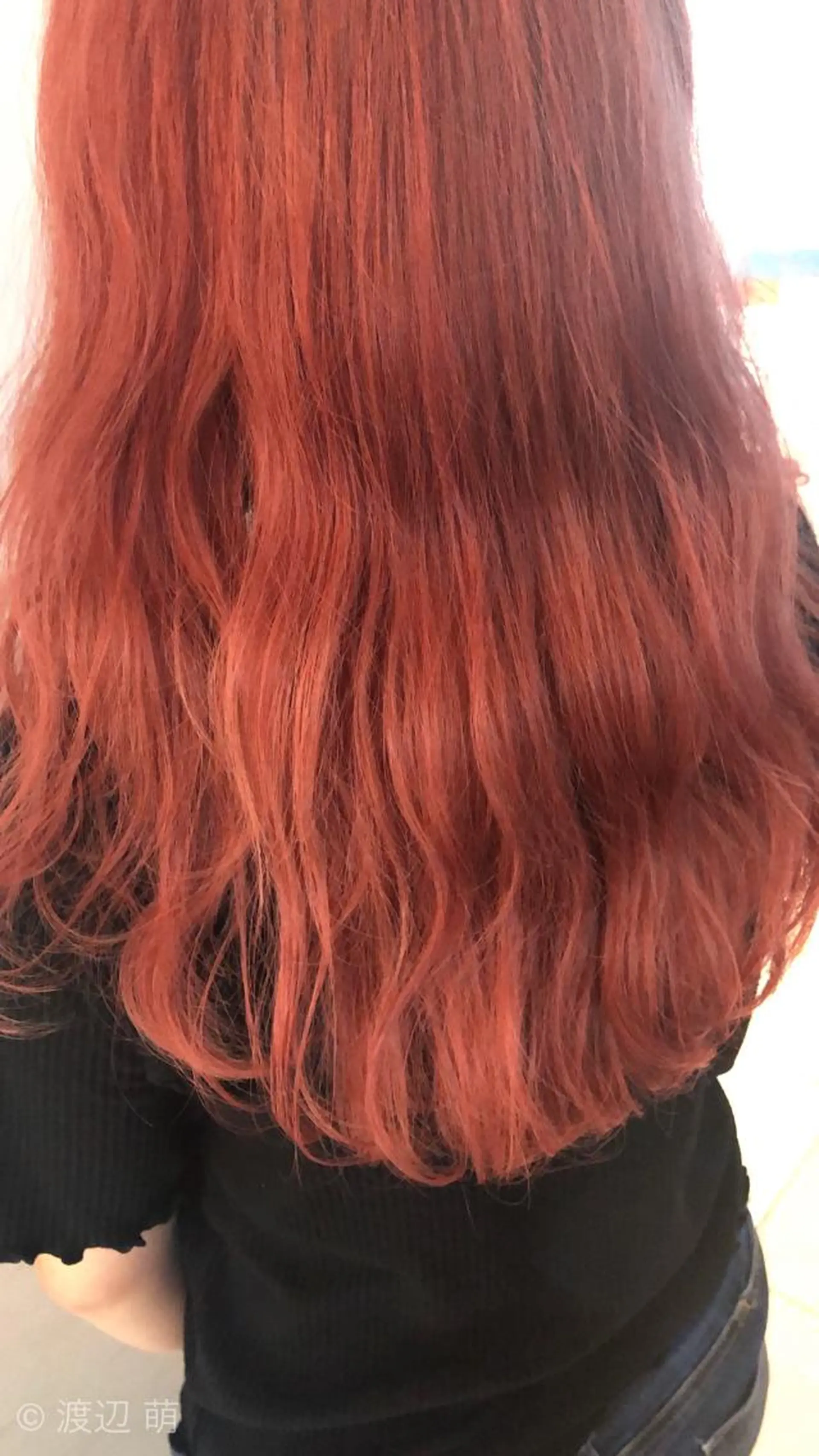 ロング カラー 韓国風ヘア カット ヘアカラー トリートメント 韓国hair ·͜· watanabeのヘアスタイル