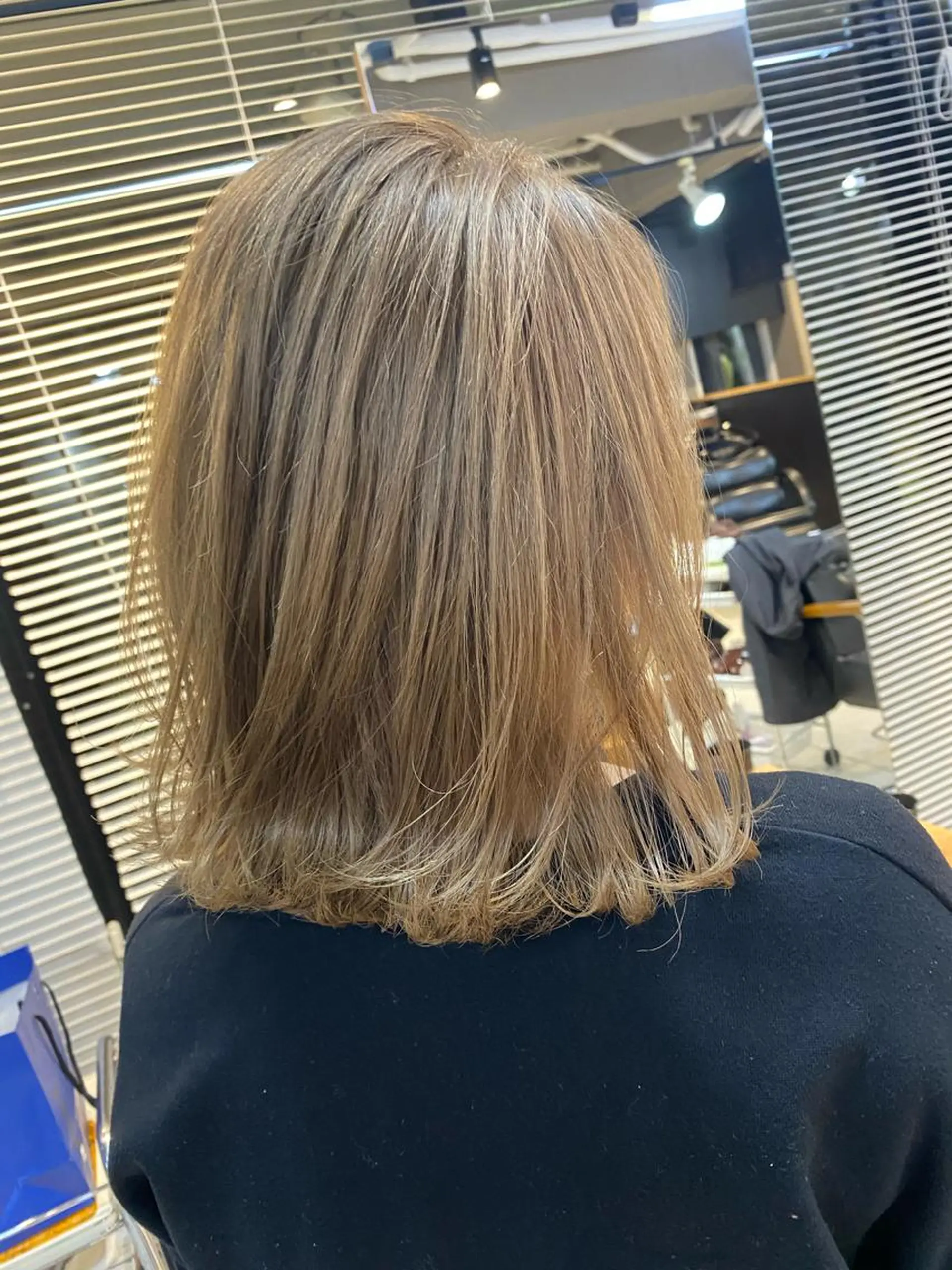 ミディアム カラー ヘアアレンジ メンズ キッズ ネイル マツエク・マツパ GO TODAY SHAiRE SALON所属・透明感カラー🤎 ゆりのヘアスタイル