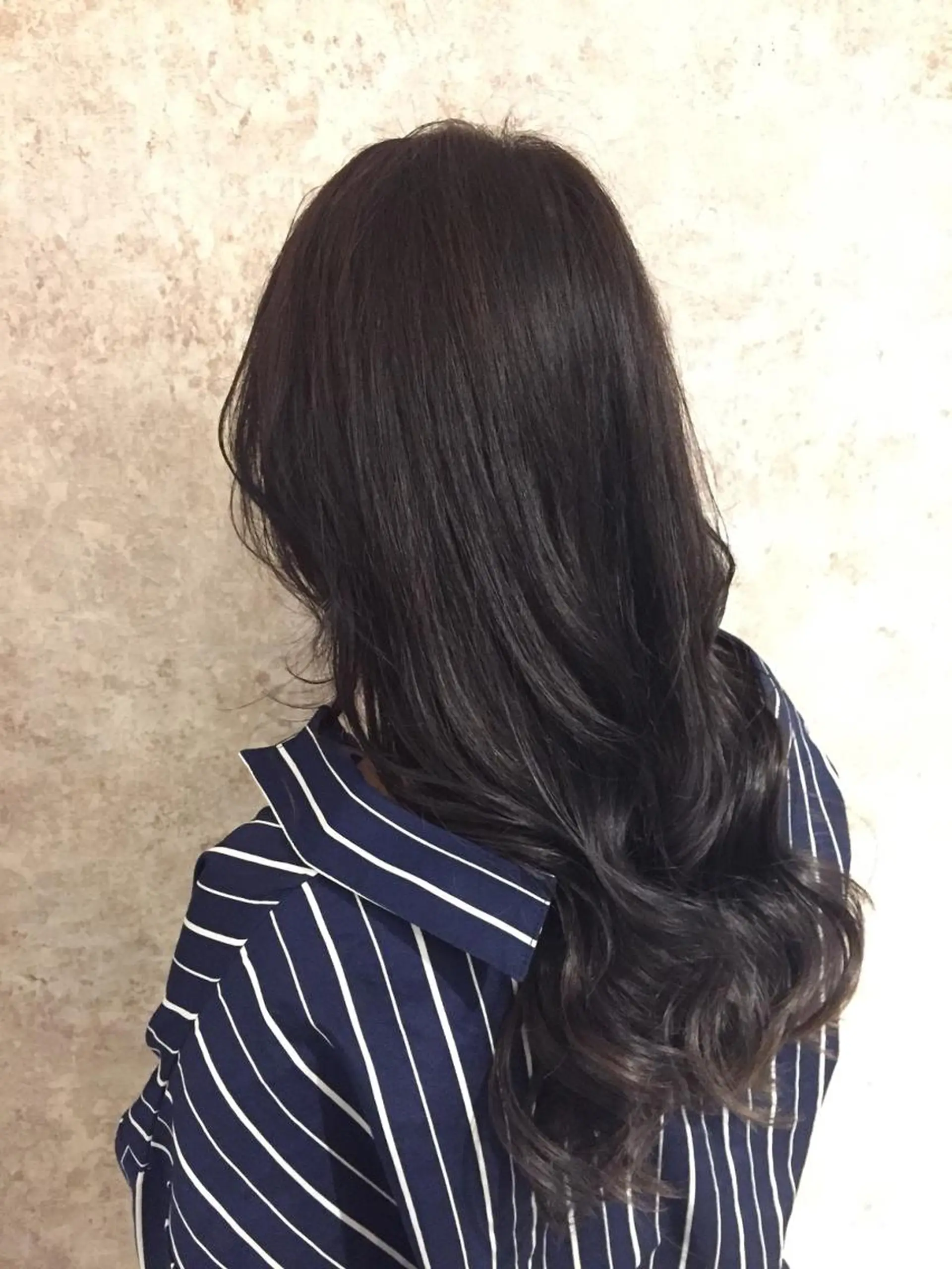 ミディアム カラー パーマ 小顔カット✨ 透明感カラー/村上のヘアスタイル