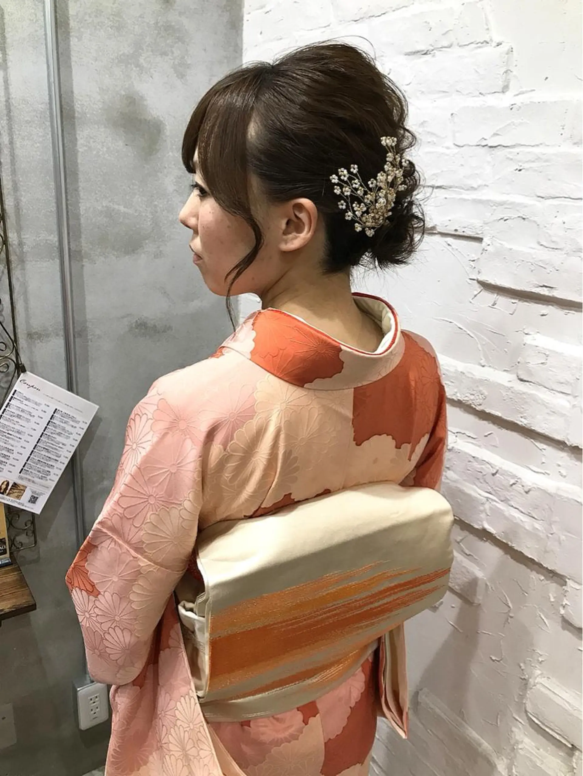 ミディアム 着付け まつパ・ヘアセット ♡Chinami♡のマツエク・マツパデザイン