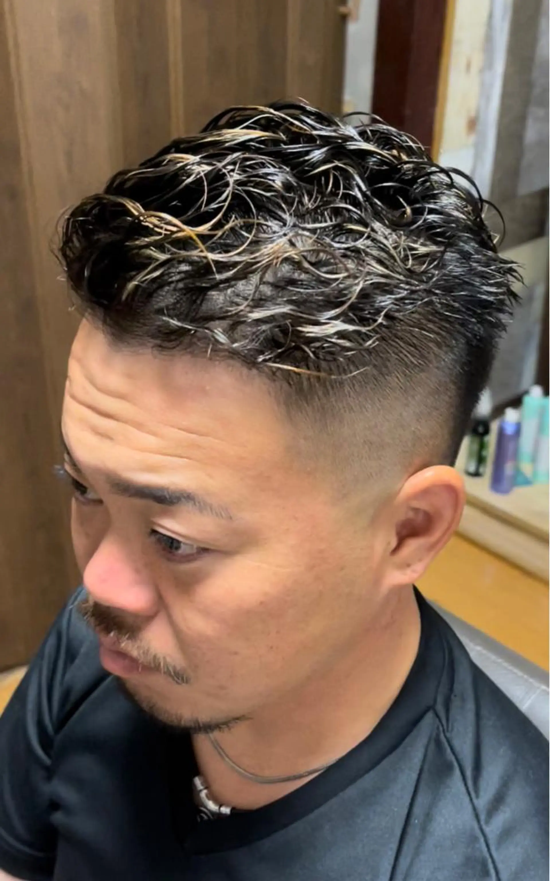 カラー パーマ メンズ カット ヘアカラー パーマ トリートメント spaski所属・メンズ特化型/永井 友貴のヘアスタイル