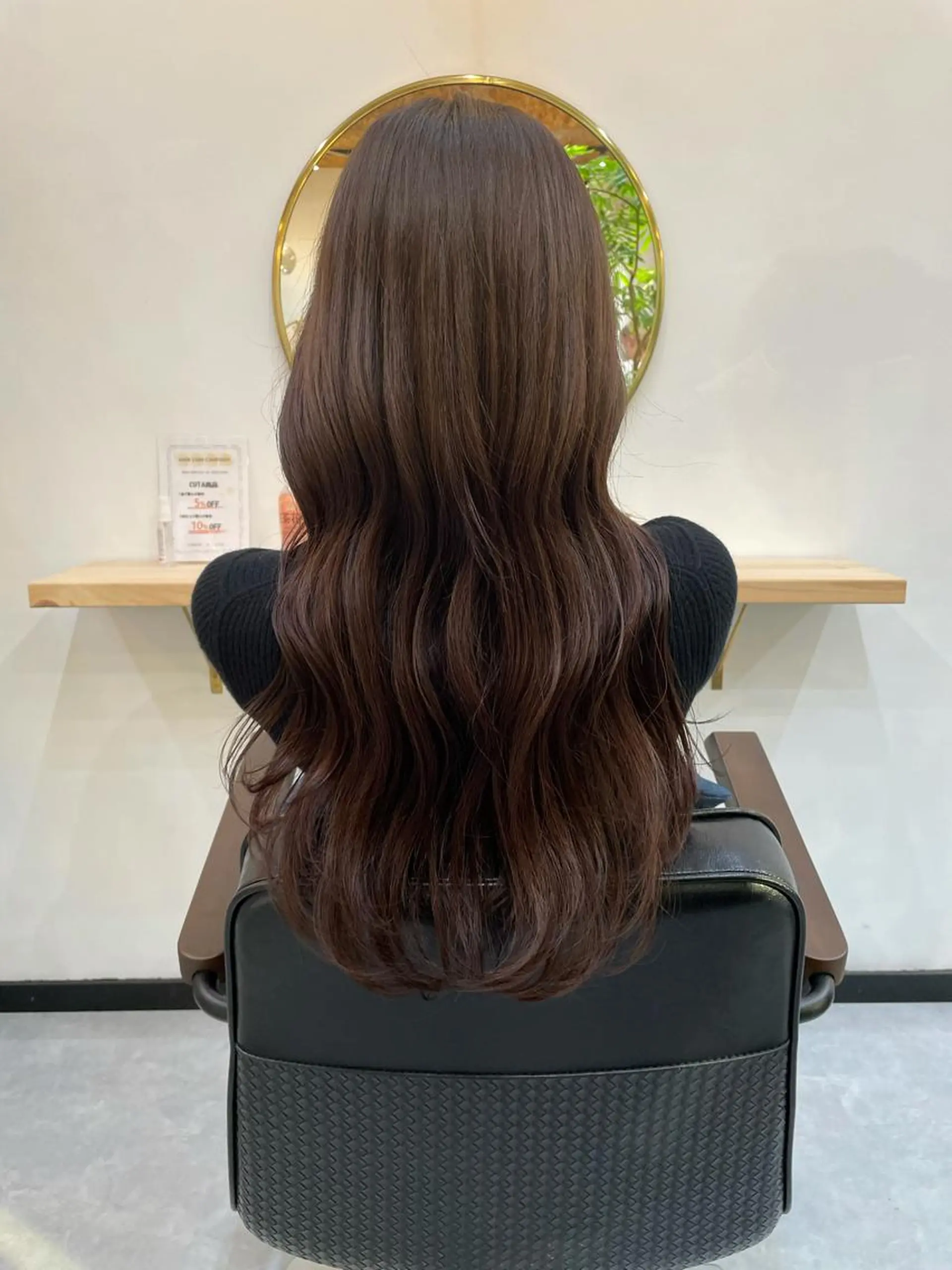 ロング カラー 高梨 菜々のヘアスタイル