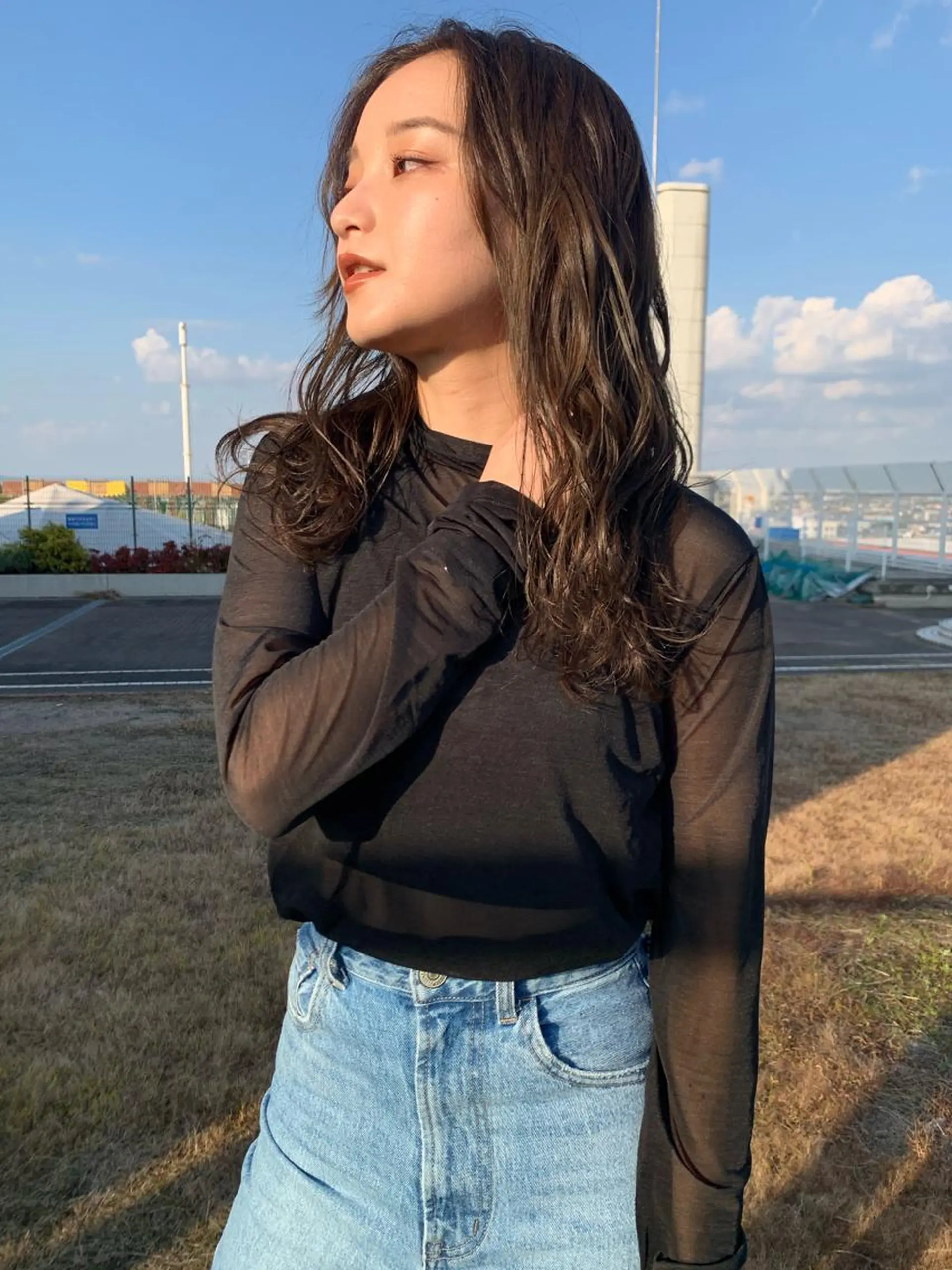 ミディアム カラー PAIR DAISUKEのヘアスタイル