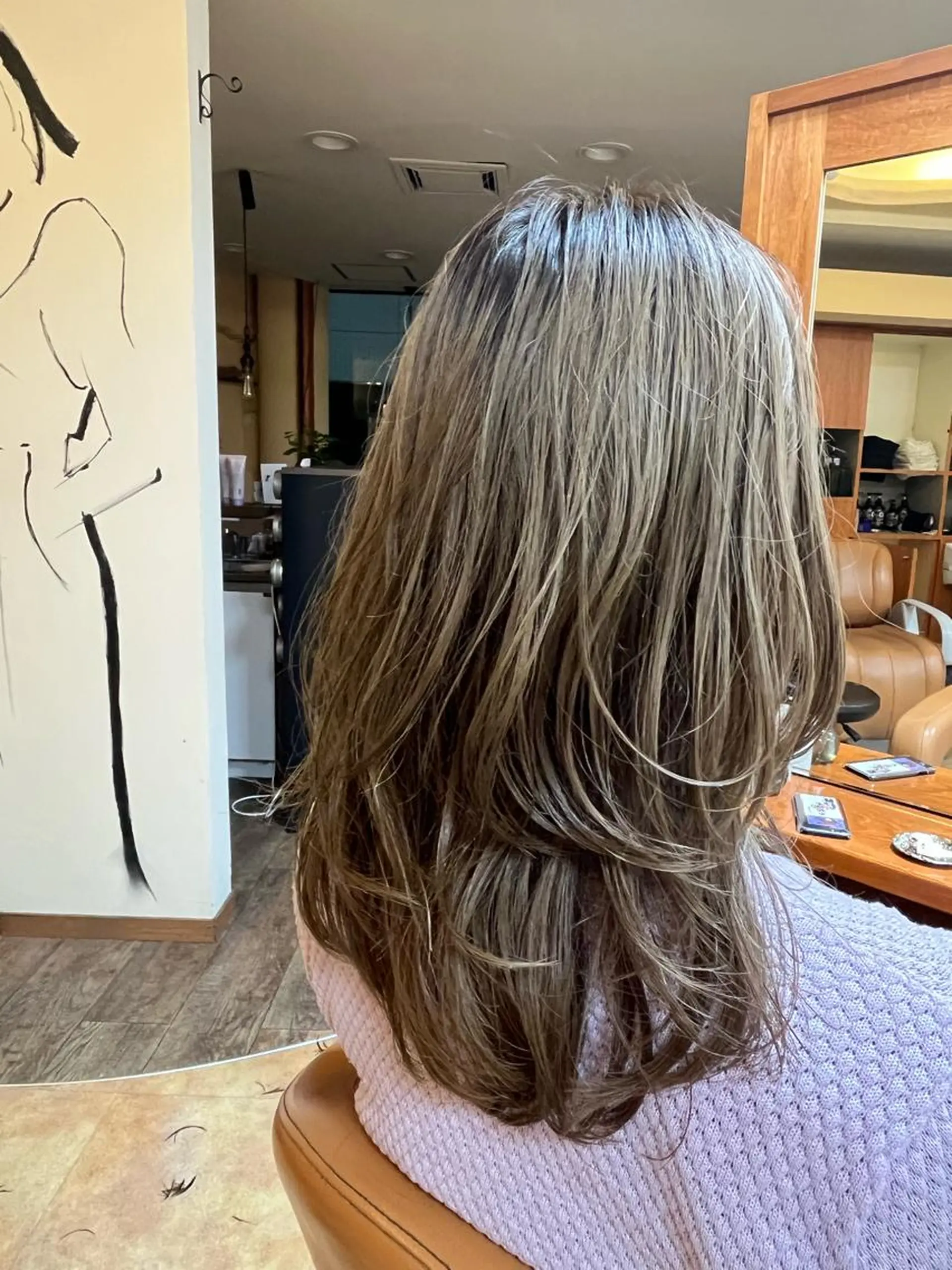 セミロング 田畑 優希のヘアスタイル