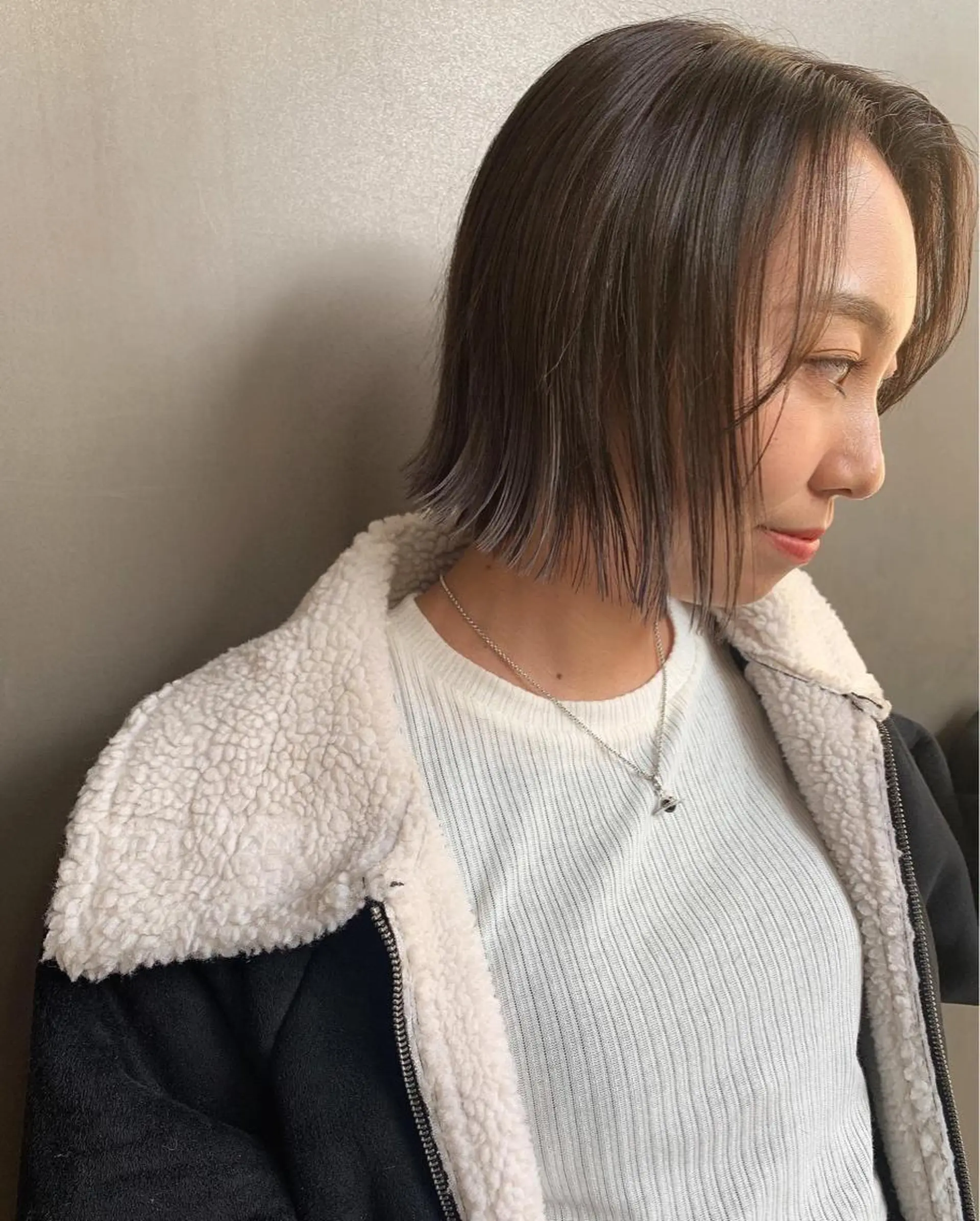 ショート カラー カット ヘアカラー トリートメント 髪質改善will hairdesignのヘアスタイル