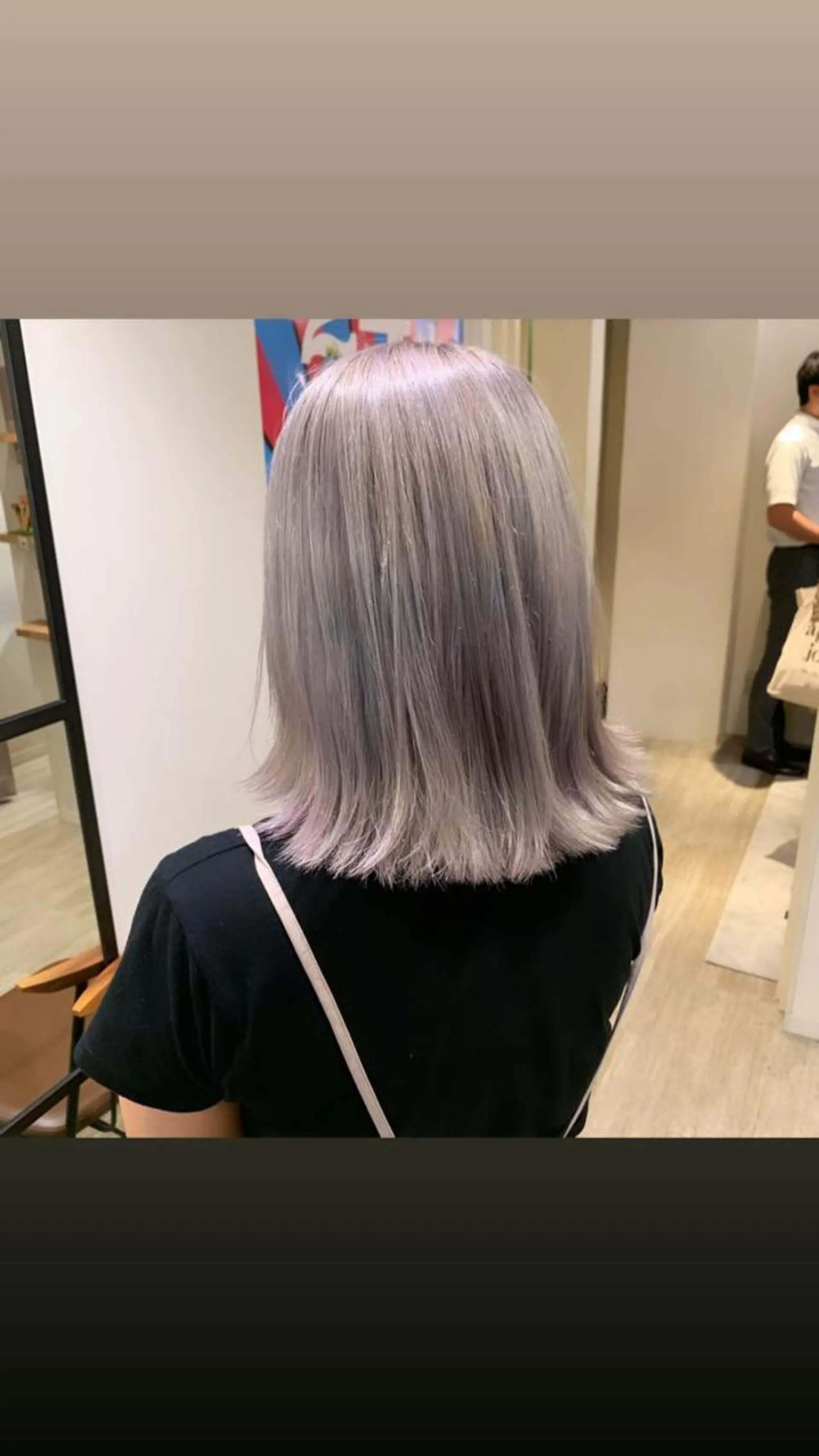 ミディアム 艶髪 森田/嵩士のヘアスタイル