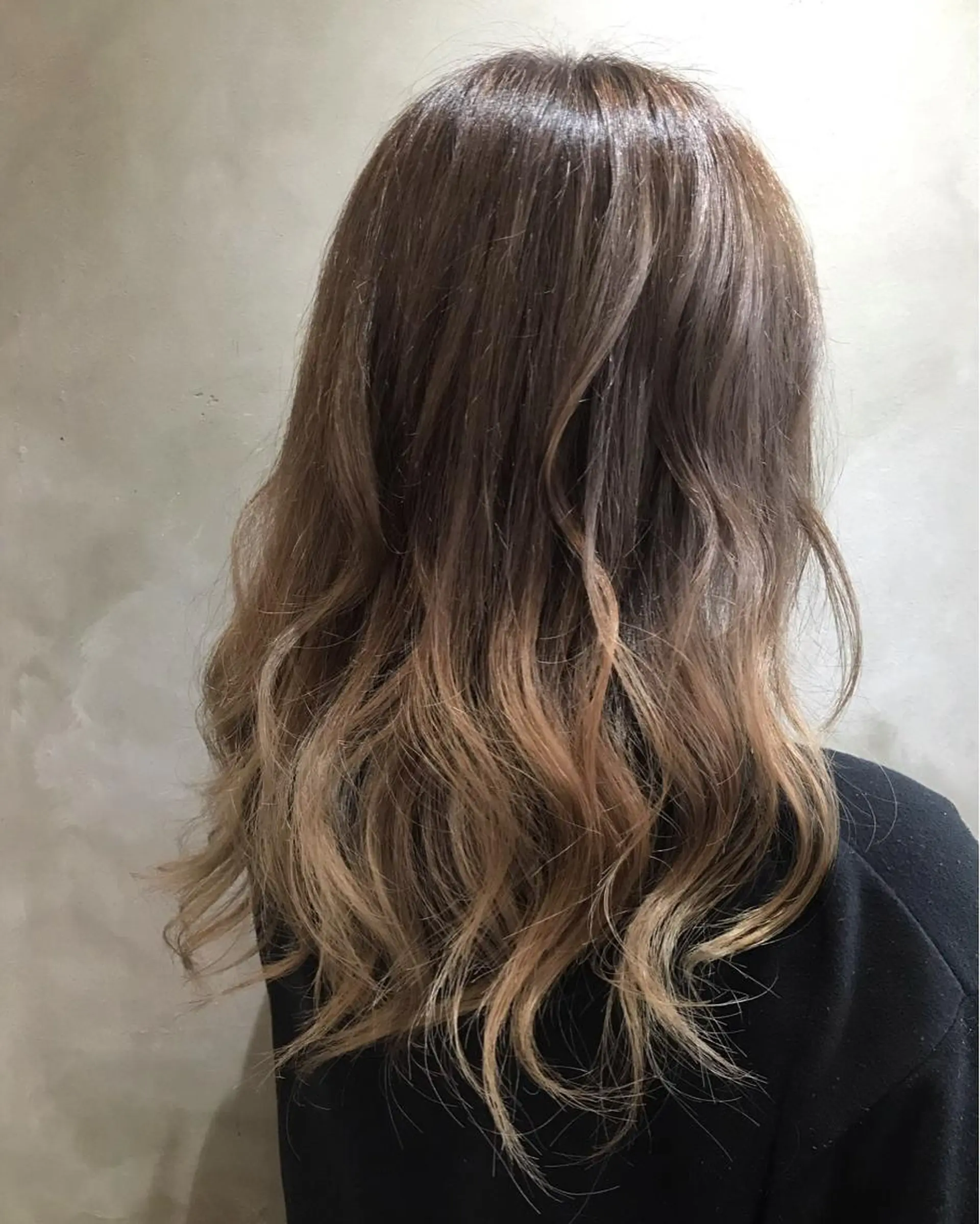 セミロング カラー カット ヘアカラー hair care ACRO所属・hair care ACRO店長　谷のヘアスタイル