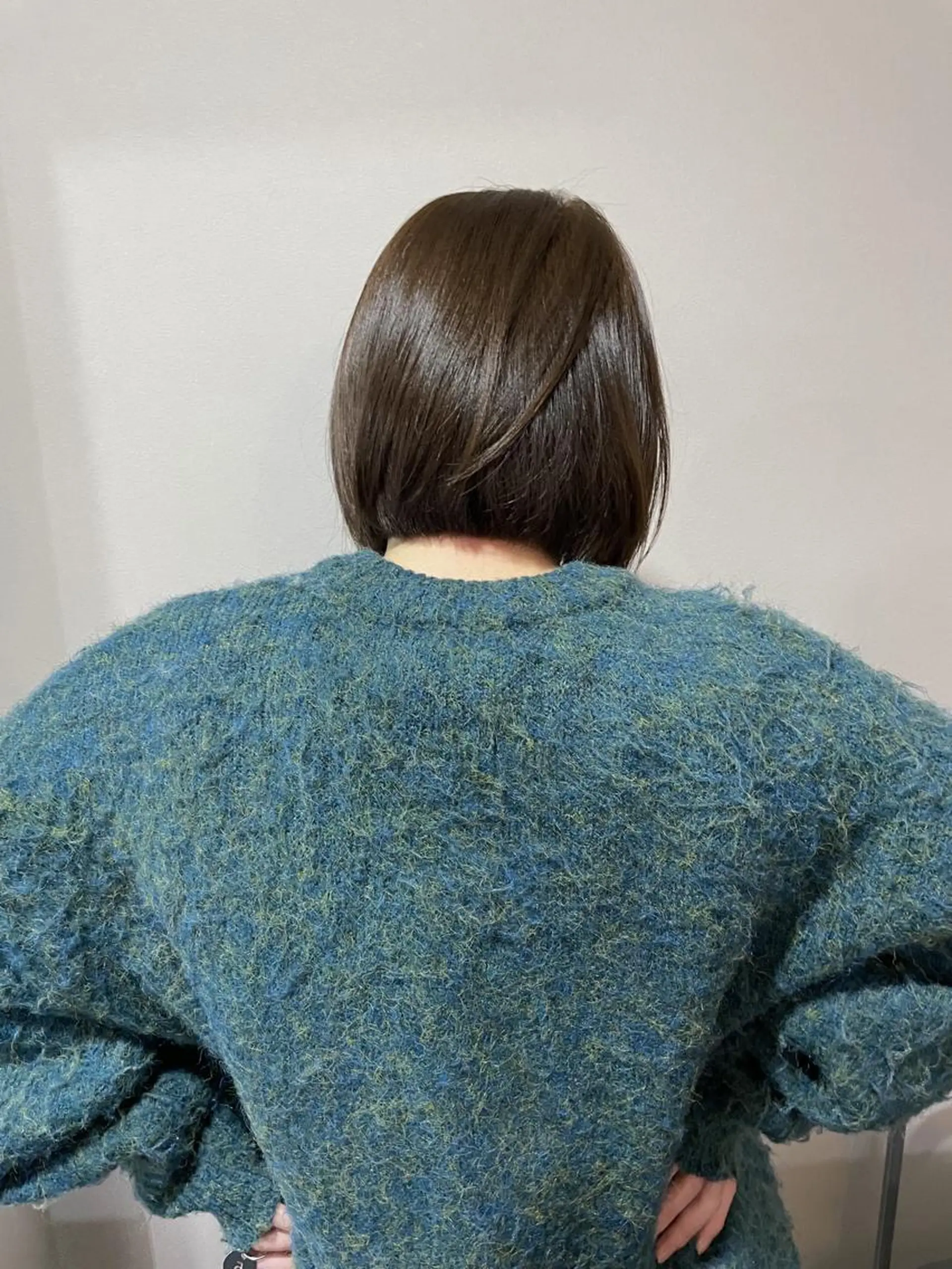 ショート ヘアカラー トリートメント nene .のヘアスタイル