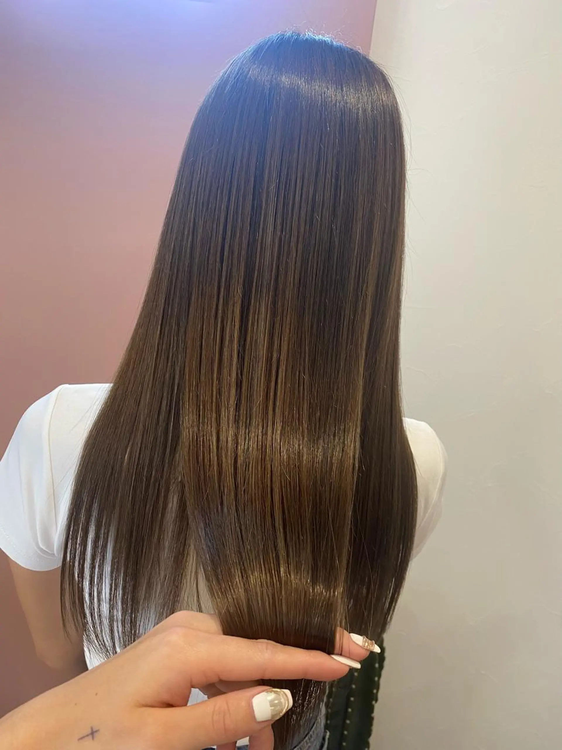 ロング カラー カット ヘアカラー トリートメント pep所属・pep natsumiのヘアスタイル