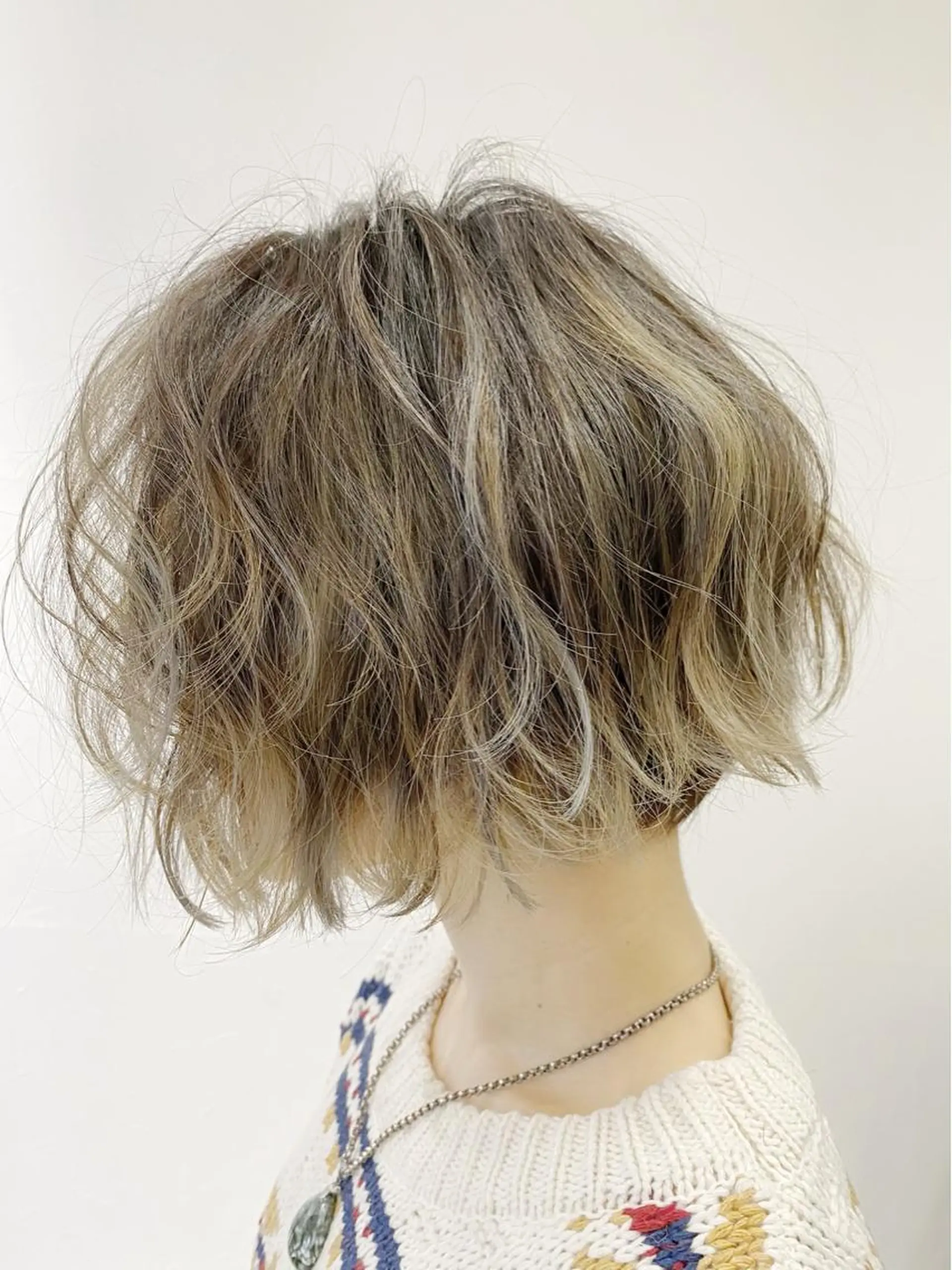 ショート カラー パーマ ヘアアレンジ カット ヘアカラー トリートメント カラコレ難波所属・カラコレ難波 sakamotoのヘアスタイル
