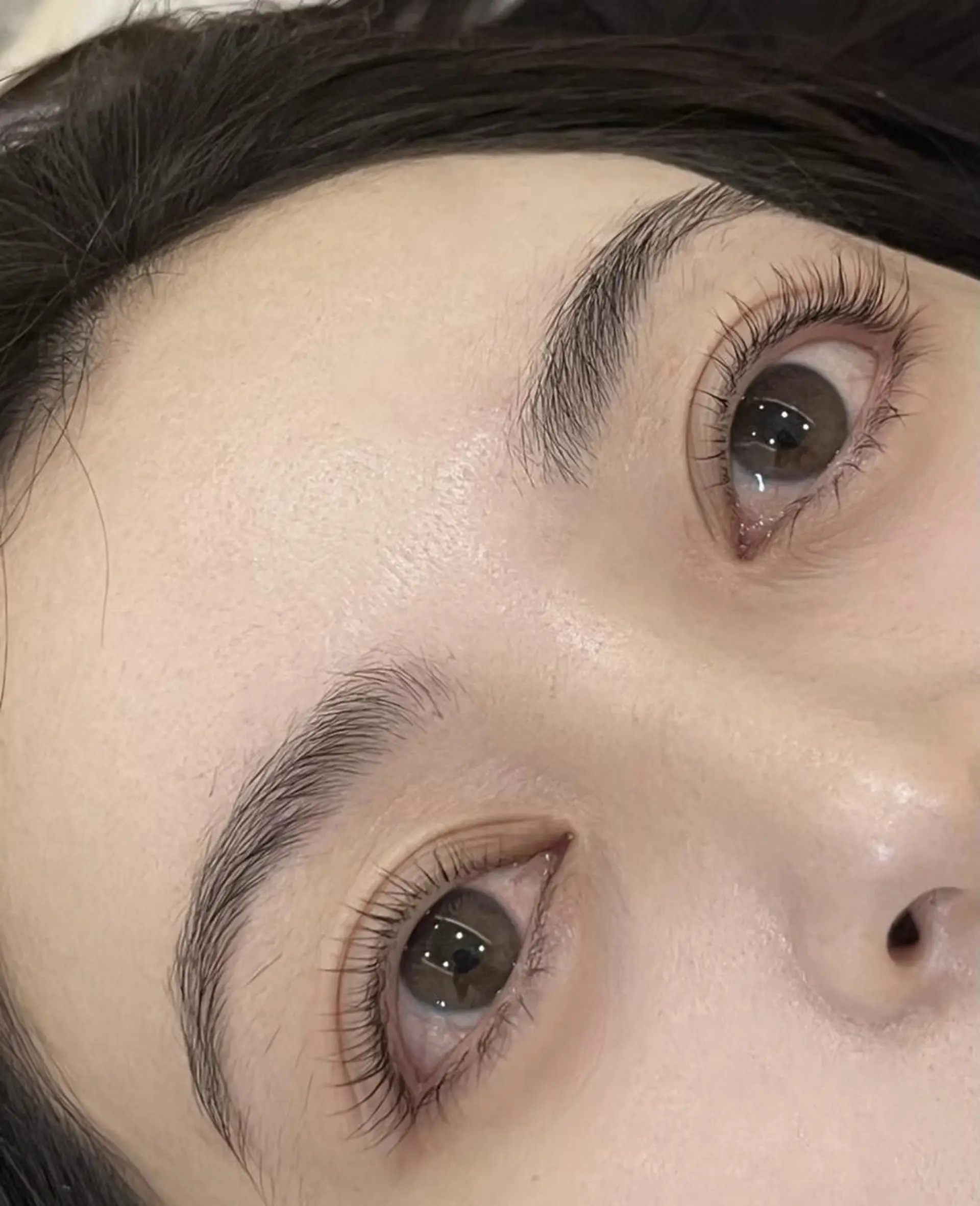 パーマ マツパ 白 ゆいのマツエク・マツパデザイン