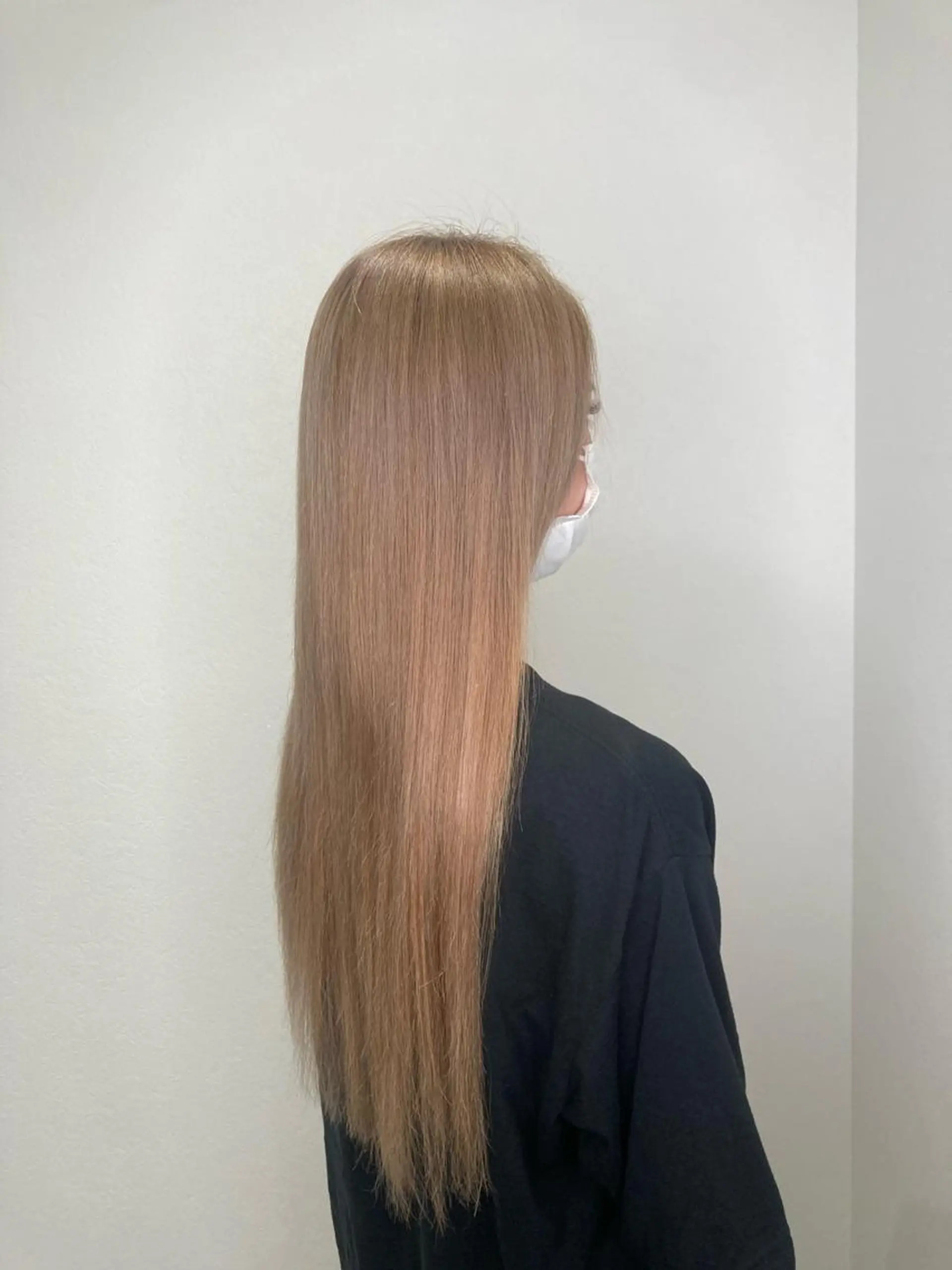 セミロング エクステ ENA💗NEXT /ハイトーンエクステのヘアスタイル