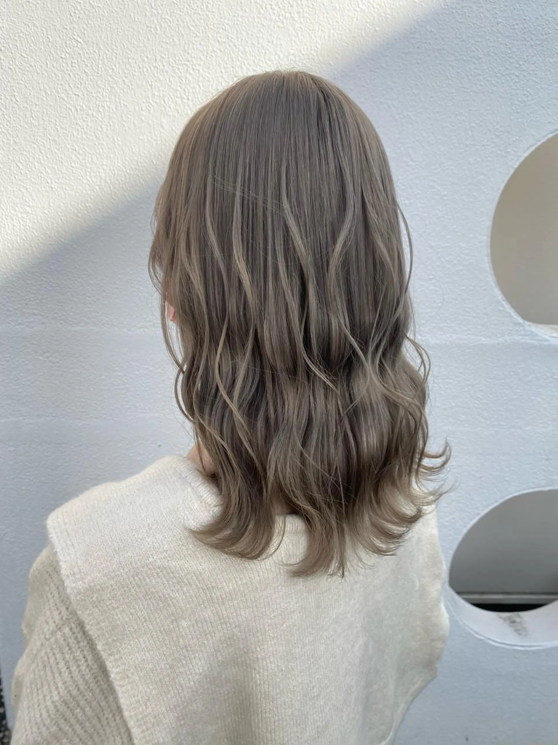 セミロング カット ヘアカラー トリートメント maki💖 レイヤー/髪質改善のヘアスタイル