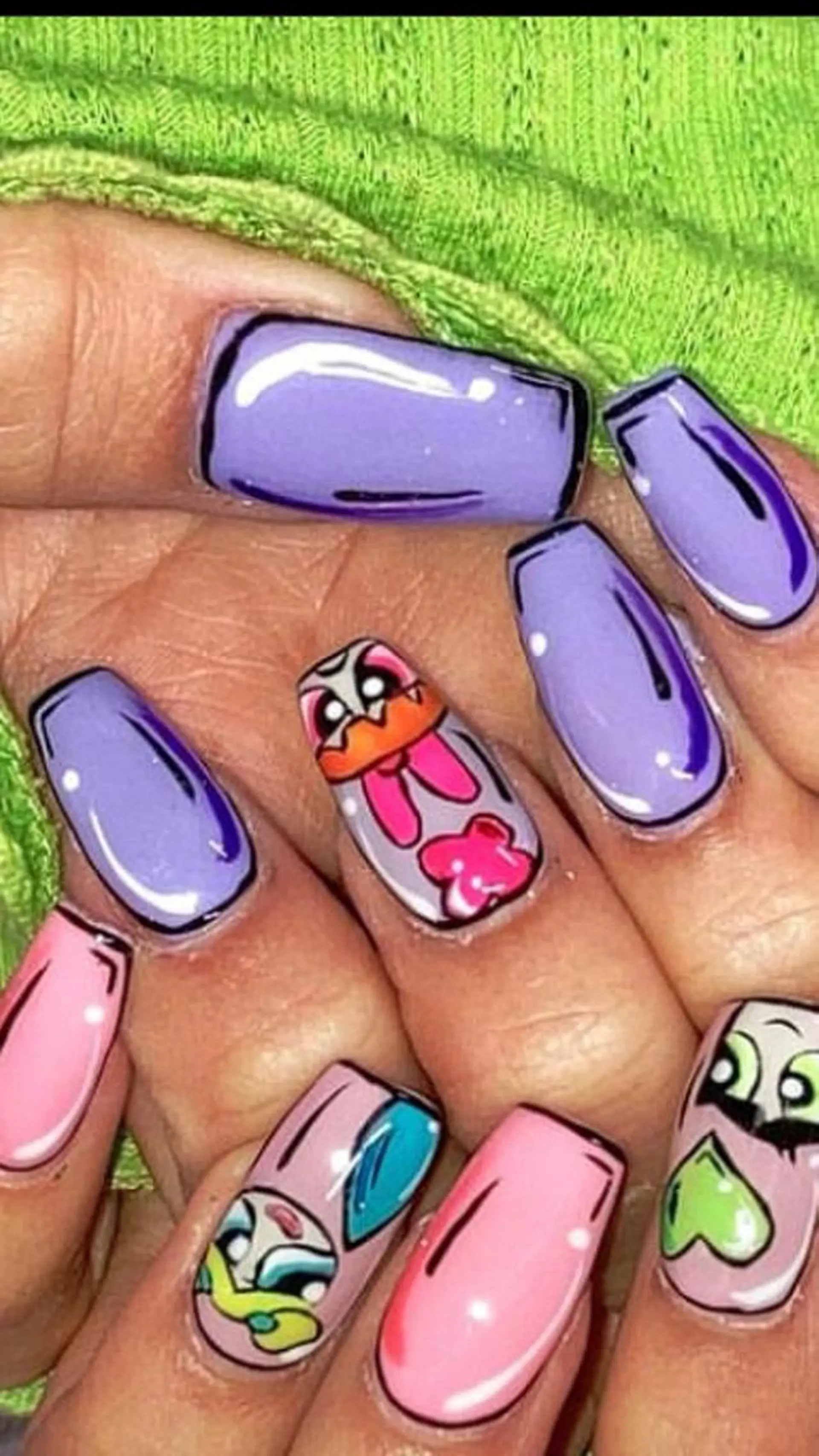 ネイル ネイル/束感まつ毛 MOANA天王寺店のマツエク・マツパデザイン