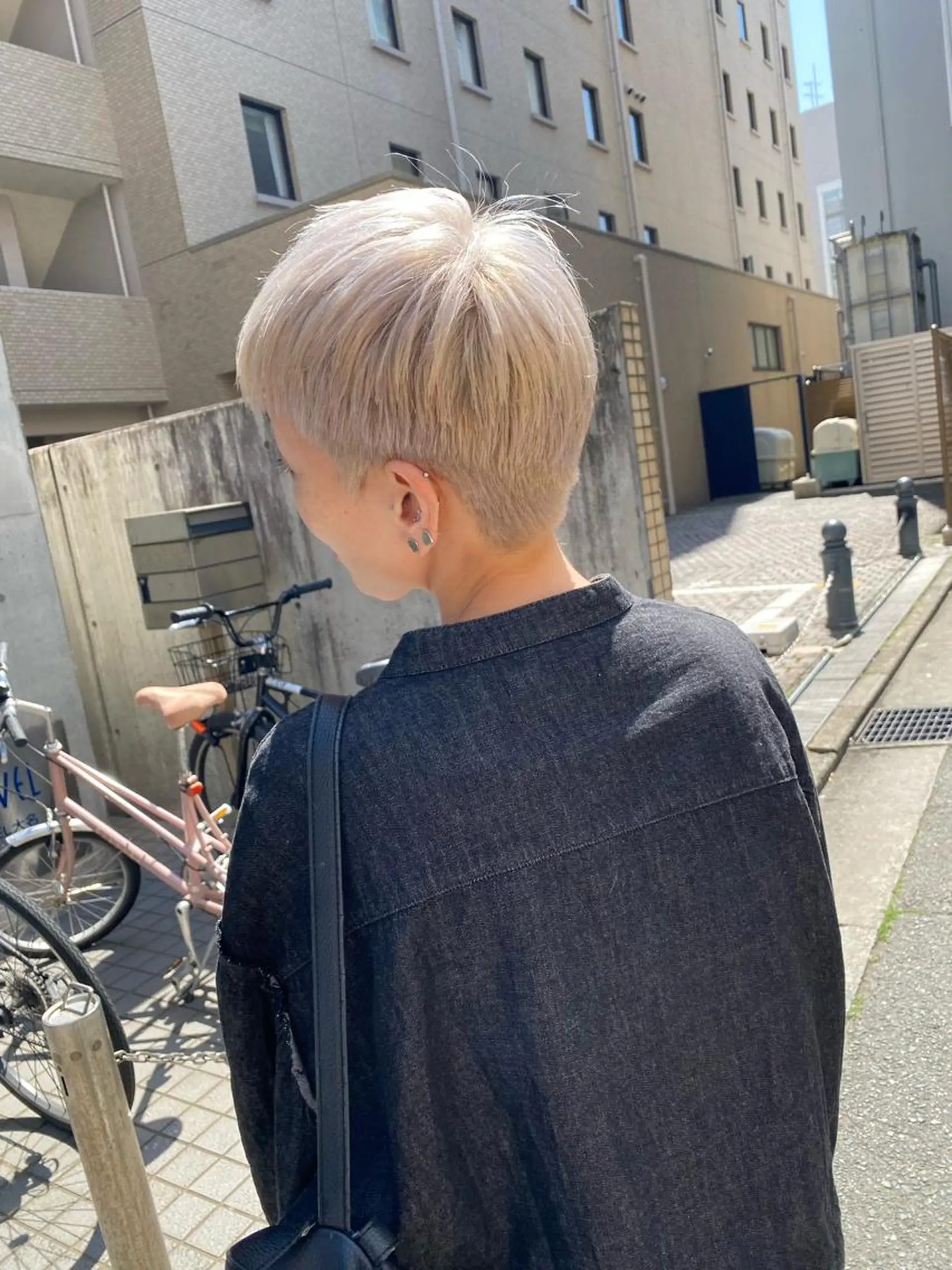 ショート カラー ショートヘア カット ヘアカラー 吉武 茂暉のヘアスタイル