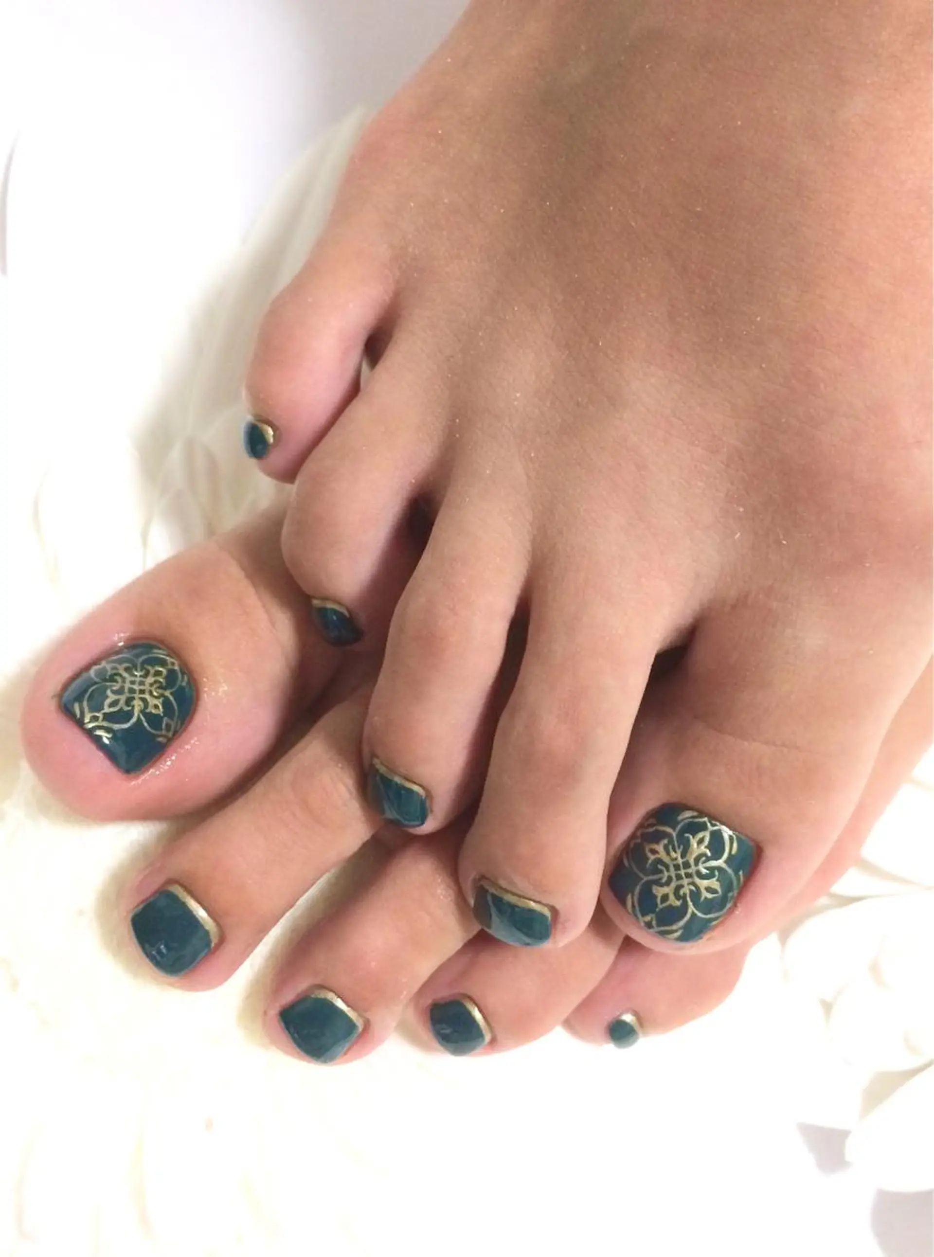 ネイル フットネイル Nailsalon E's cafeのネイルデザイン