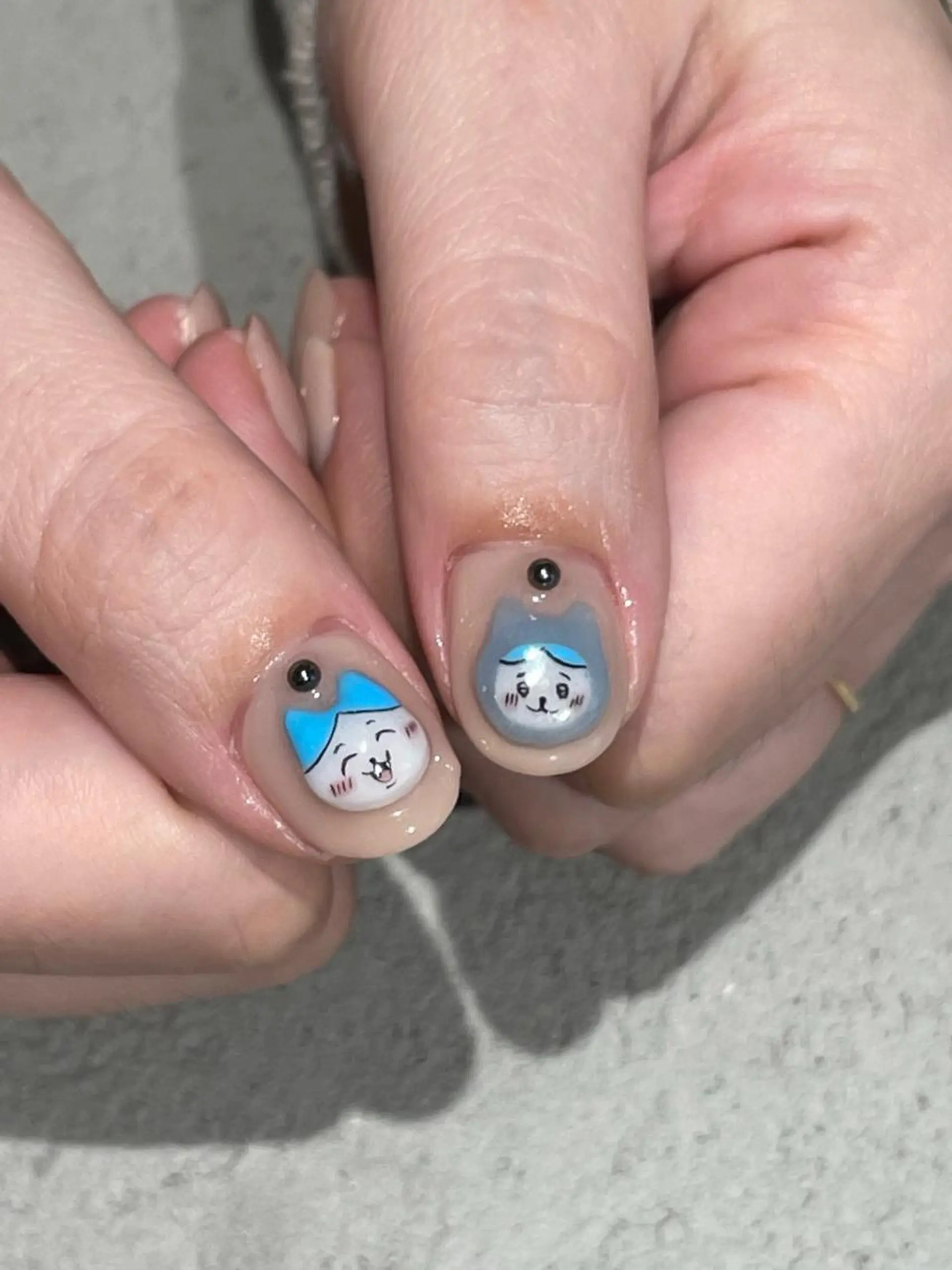 ショート m kaori𓃟のネイルデザイン