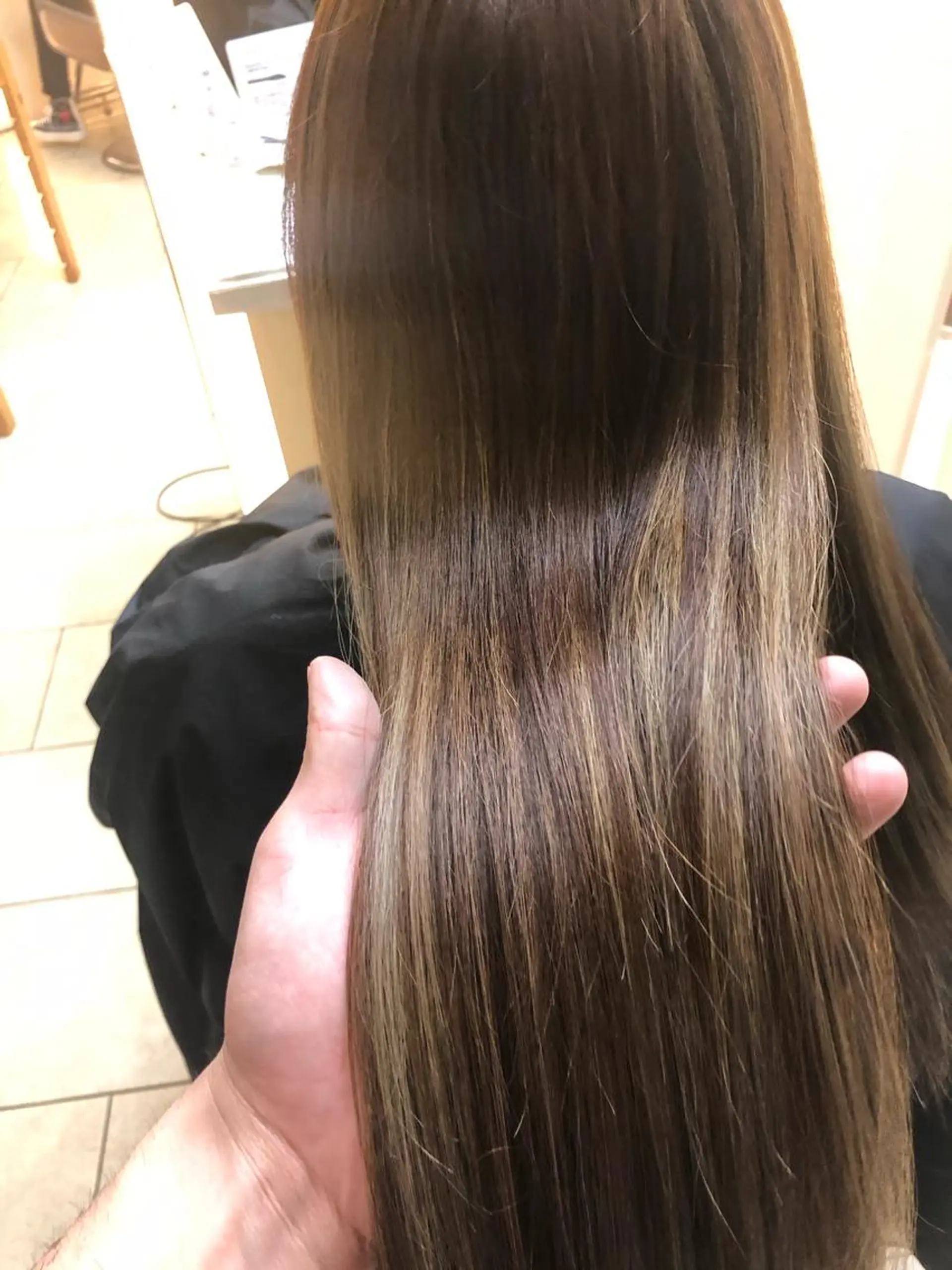 ロング カラー 髪質改善 トリートメント トリートメント 似合わせ／代表 髪質改善/山田将大のヘアスタイル