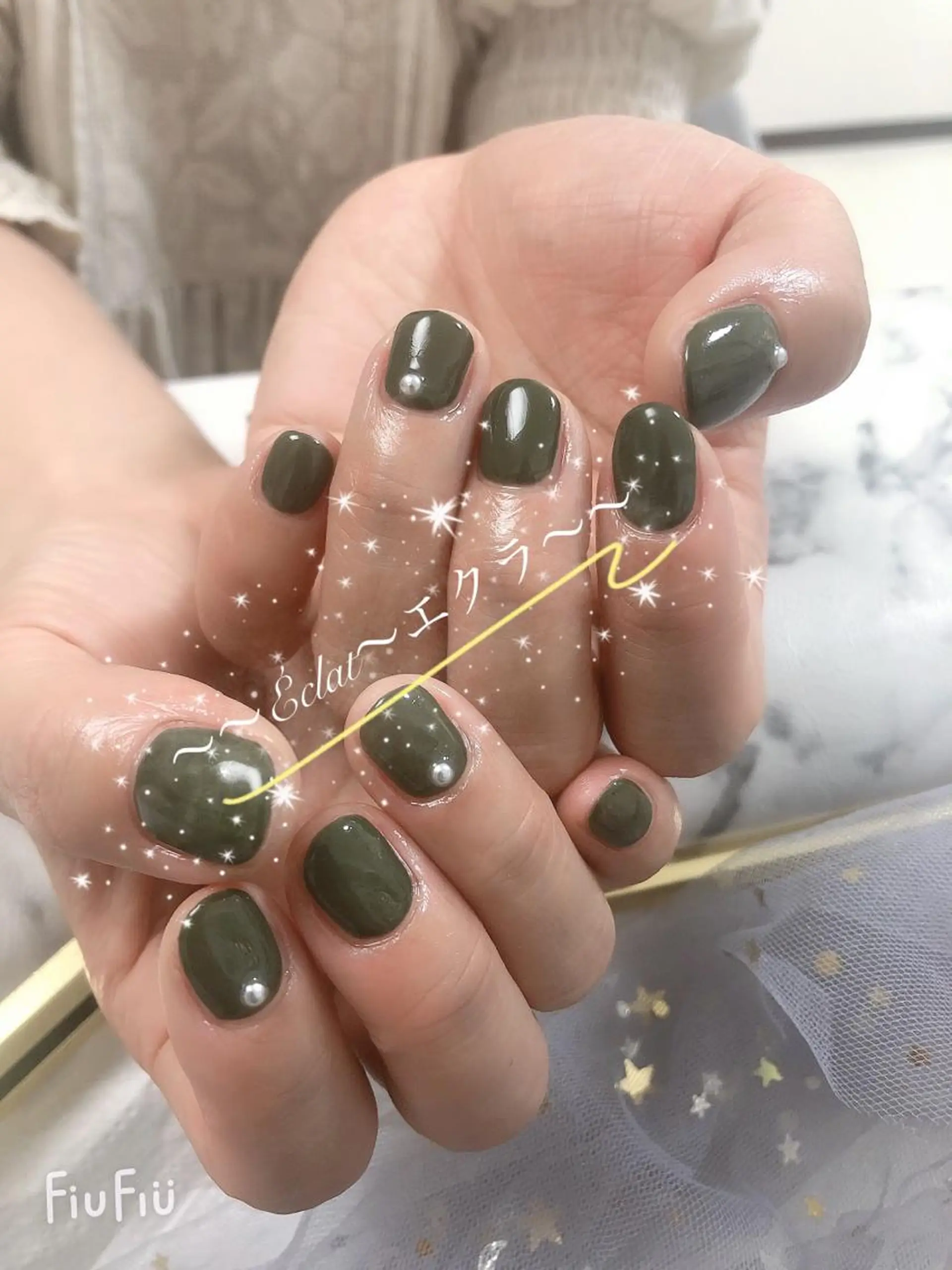 ネイル ネイルサロンエクラ 🫧Shizukaのネイルデザイン