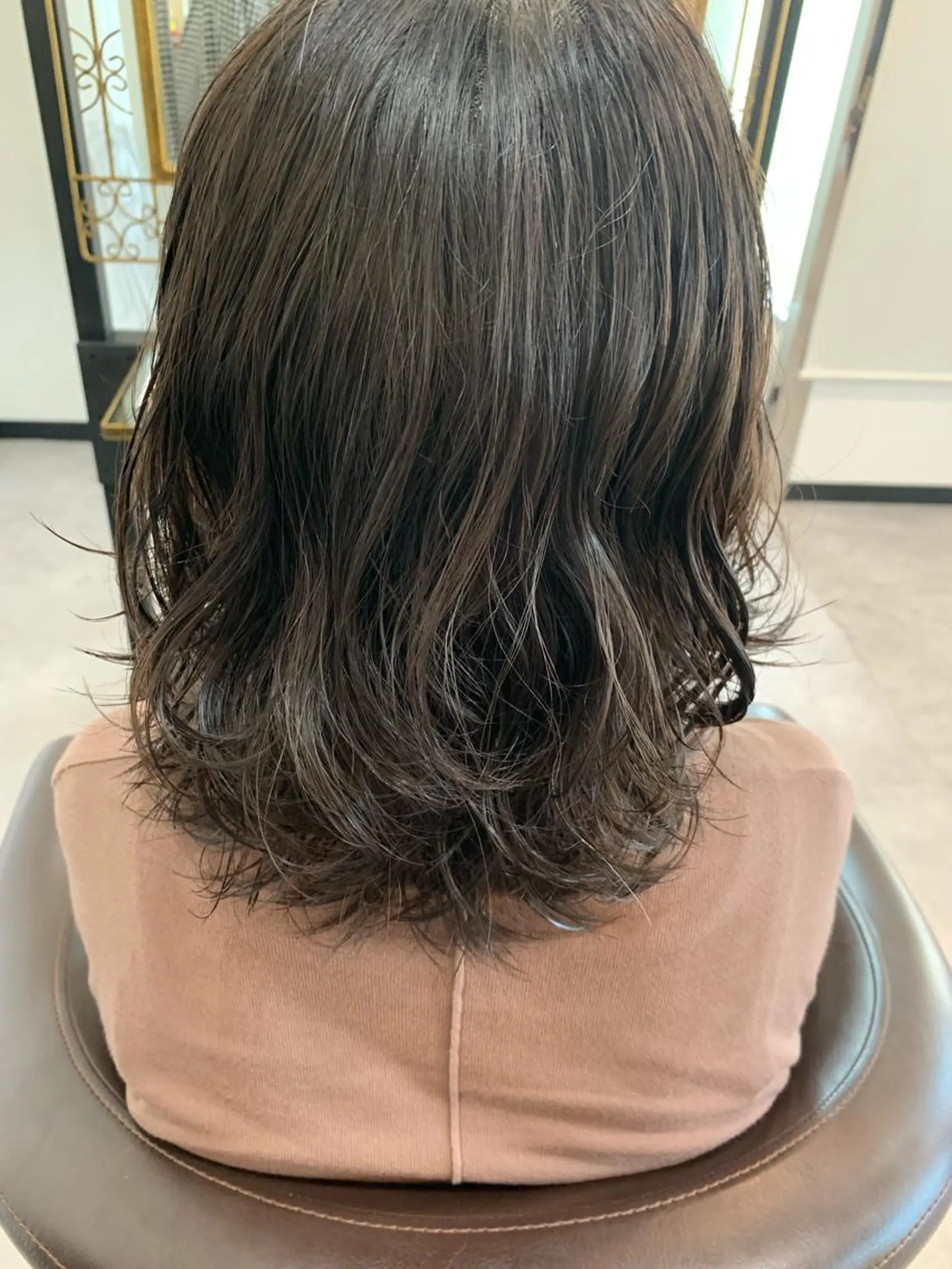 パーマ デジタルパーマ ufufu所属・境 菜摘のヘアスタイル