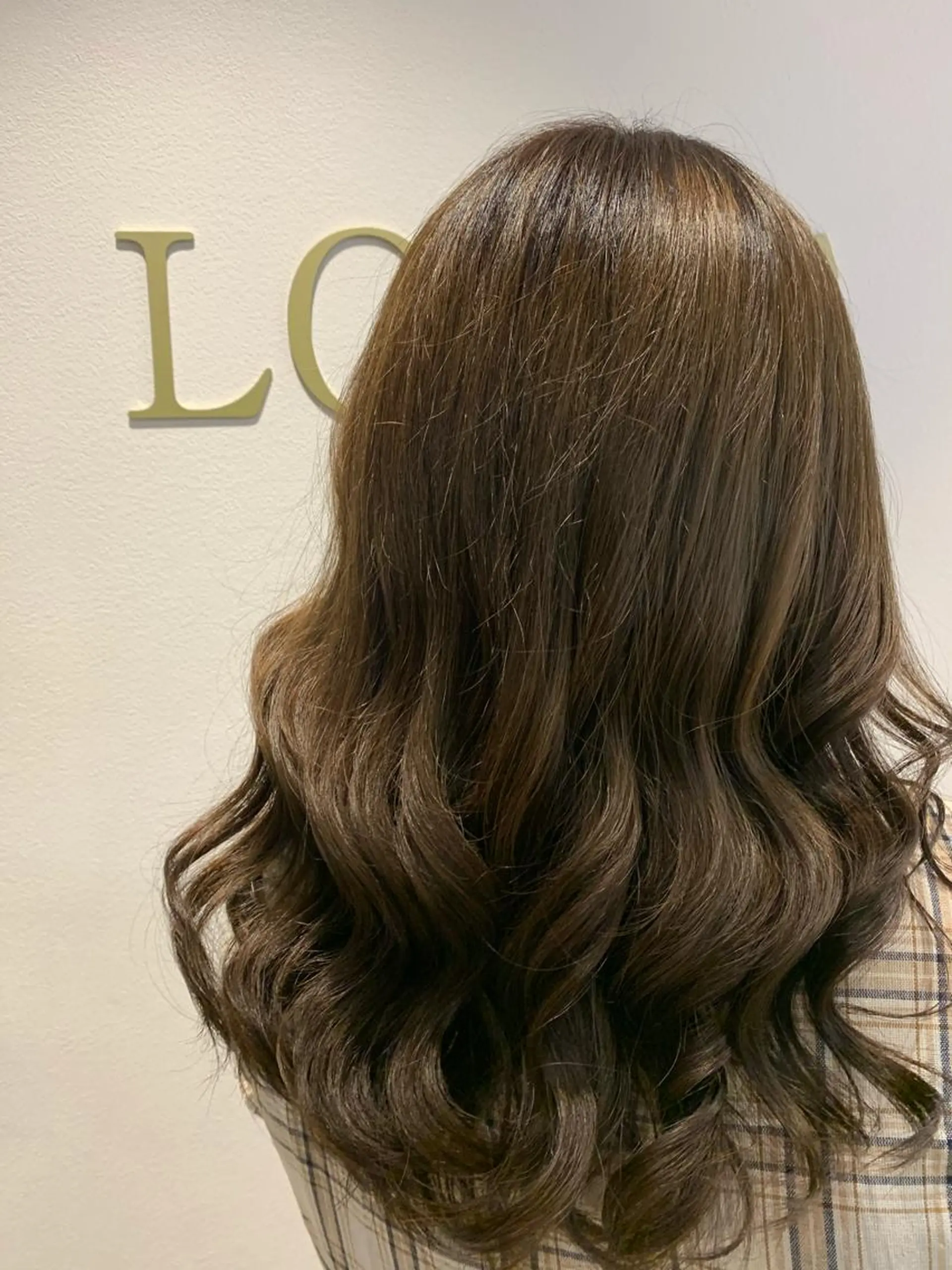 セミロング カラー ヘアアレンジ ブラウンカラー マットブラウン モカブラウン 🤍韓国風レイヤー/ 艶髪🤍鳥越美羽のヘアスタイル