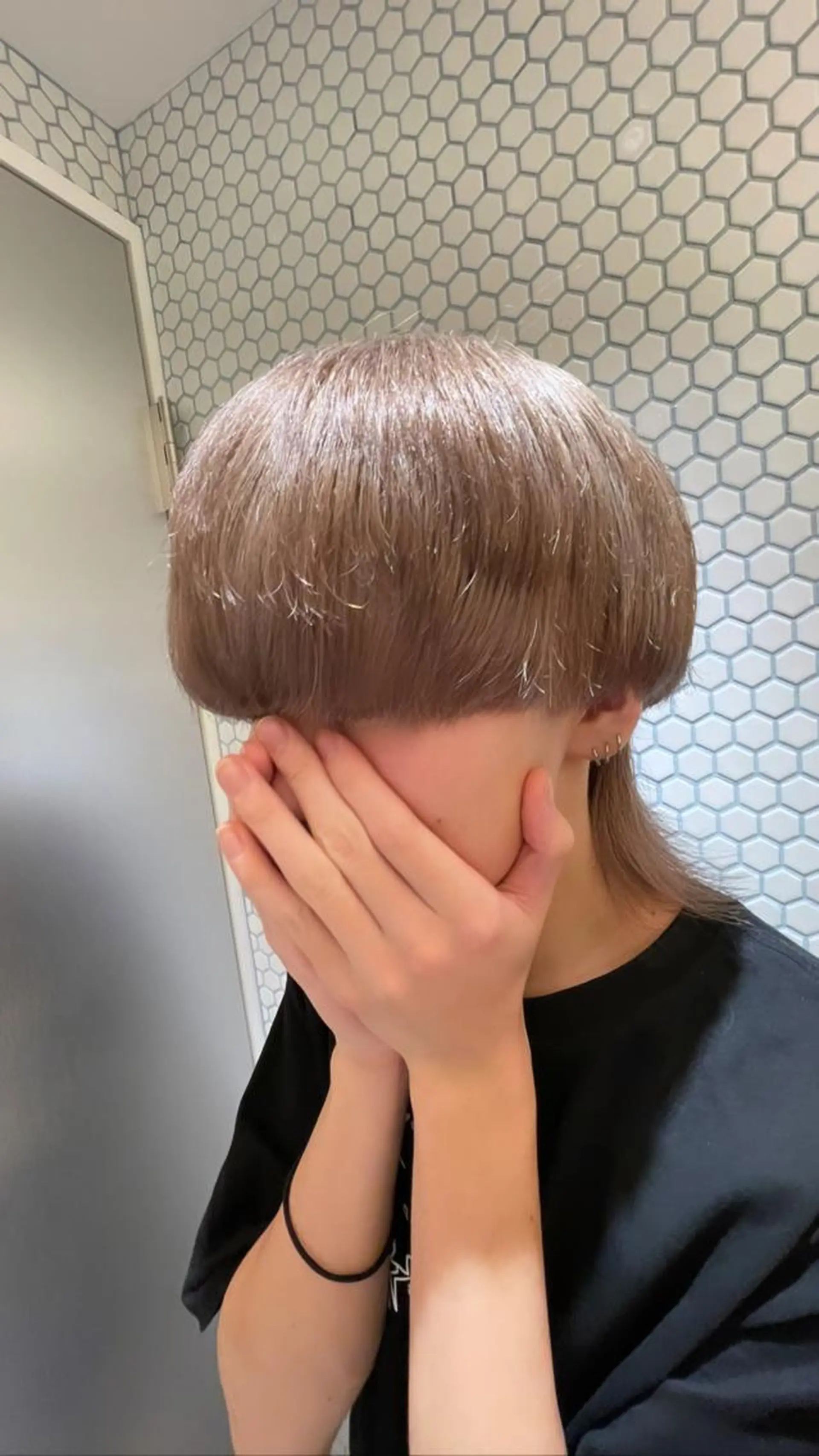 ミディアム カラー メンズブリーチカラー ❤︎hirokoのヘアスタイル