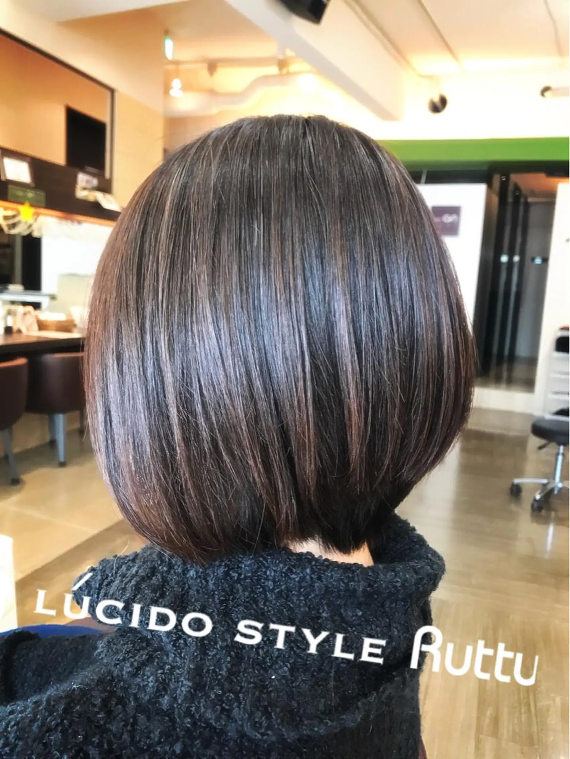 ショート カラー パープルカラー トリートメント ヘアカラー トリートメント アザマ　ヤスカツ _rosso 川口のヘアスタイル