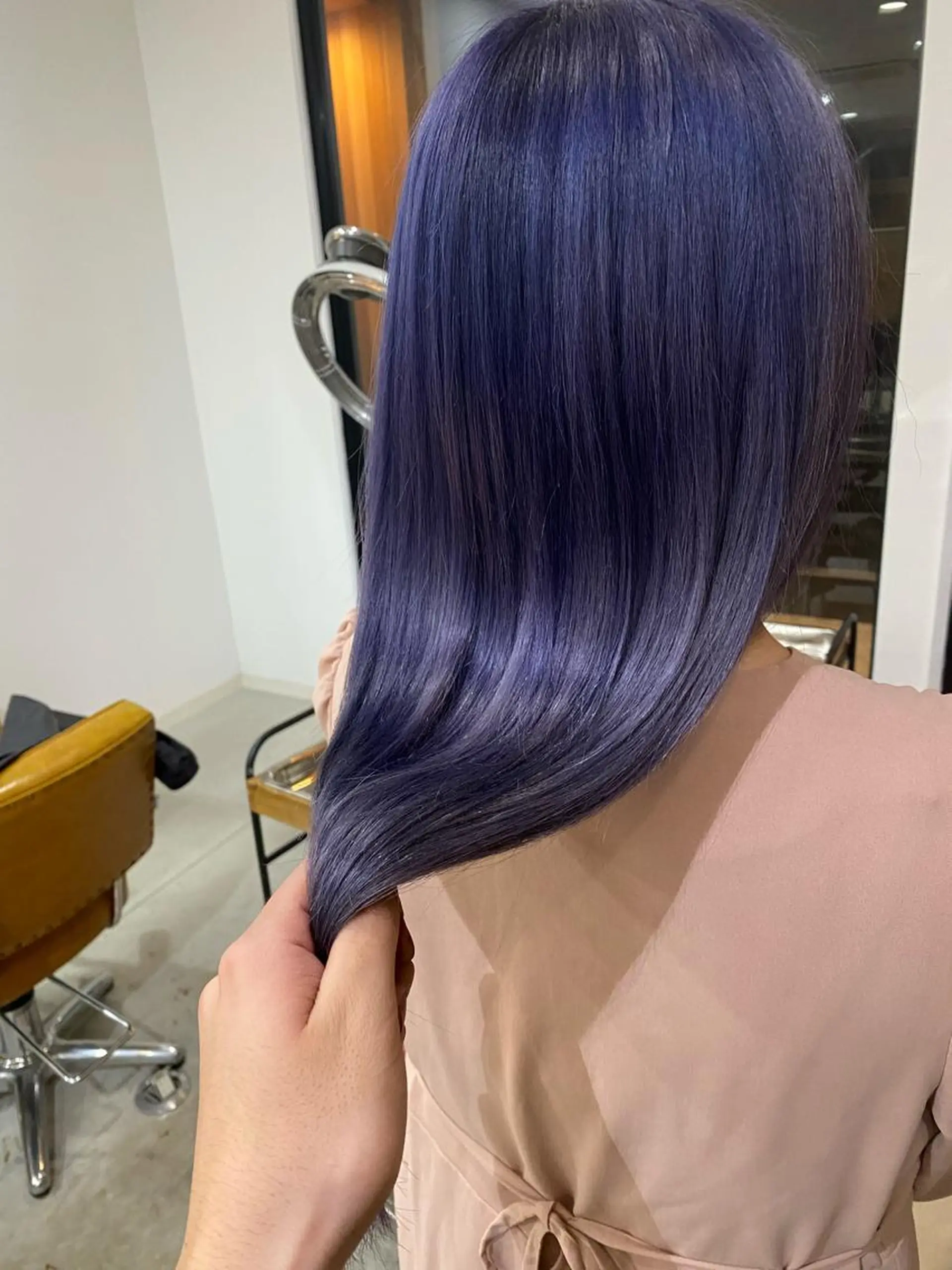 カラー ブリーチカラー よねだまことのヘアスタイル