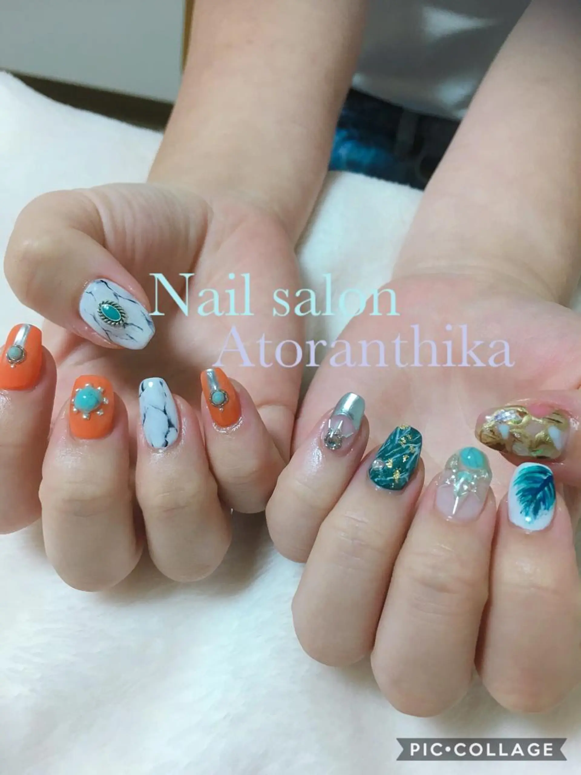 ネイル ジェルネイル ハンドネイル Nail salon ✩ ｱﾄﾗﾝﾃｨｶのネイルデザイン