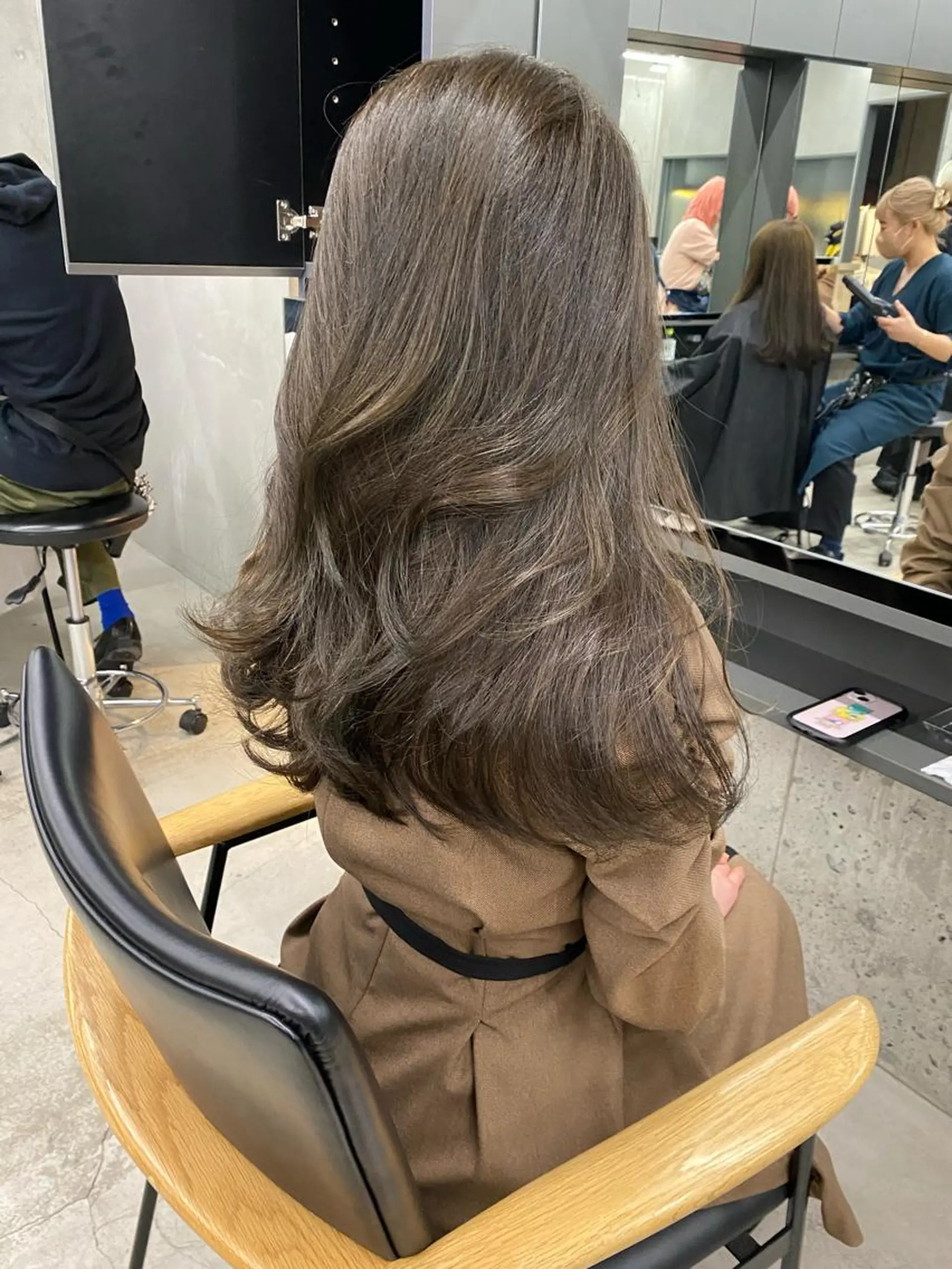 ロング カラー カット ヘアカラー トリートメント レイヤー/柔色 カラー/SAkiのヘアスタイル